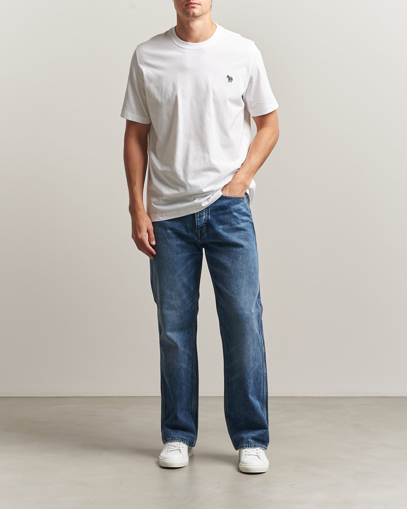 Herren | T-Shirts | PS Paul Smith | Organic Cotton Zebra T-Shirt White