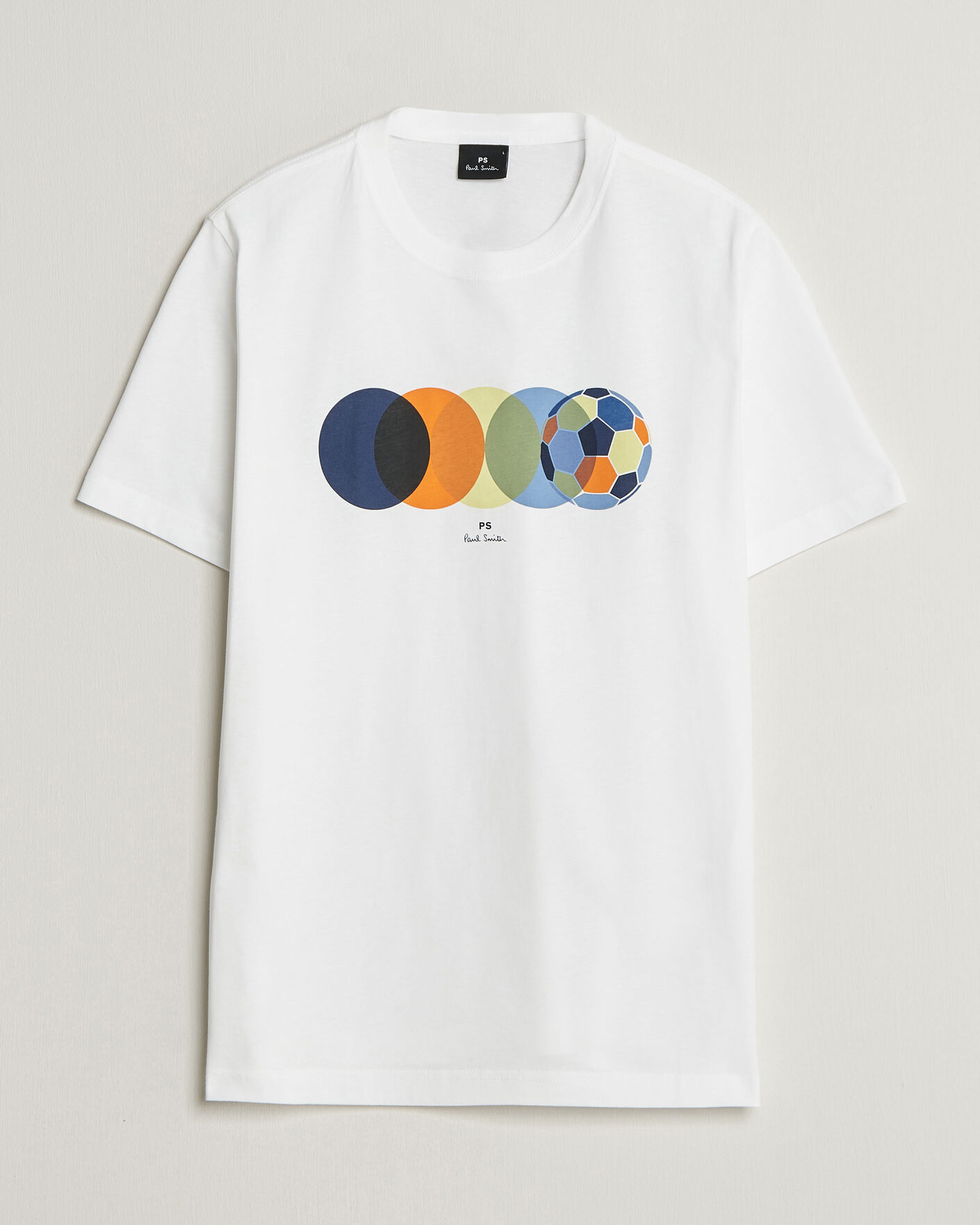 Herren | T-Shirts | PS Paul Smith | Football Crew Neck T-Shirt White