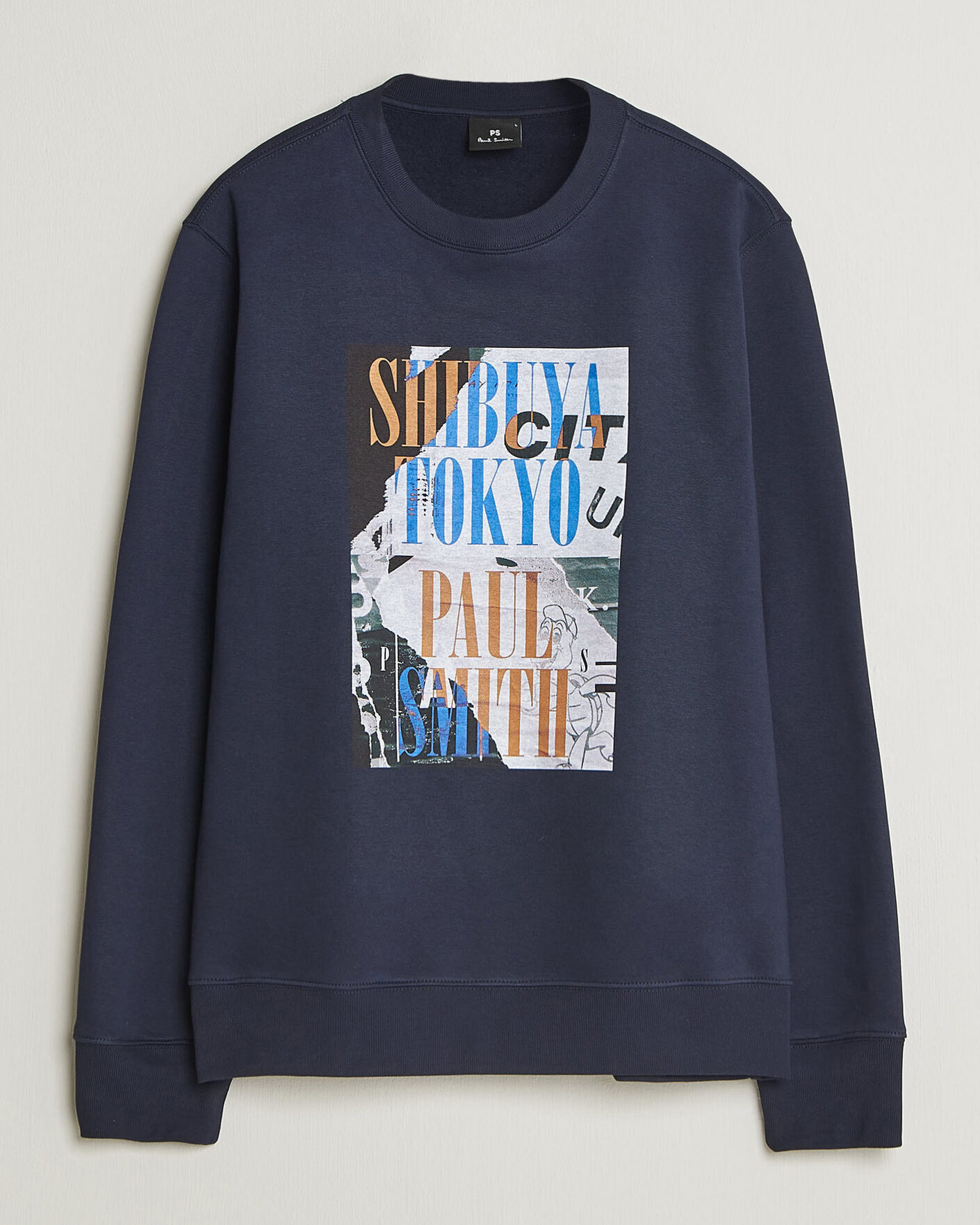 Herren | Pullover | PS Paul Smith | Shibuya Tokya Crew Neck Sweatshirt Navy