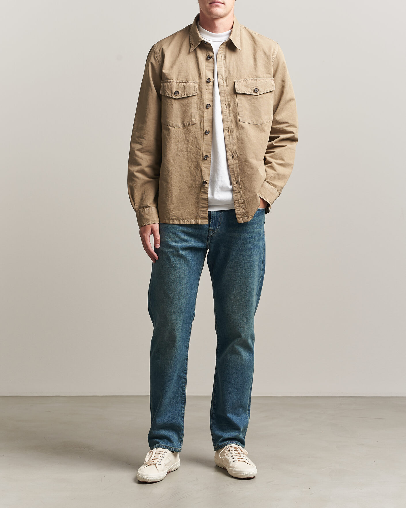 Herren | Jeans | PS Paul Smith | Relaxed Tapered Fit Jeans Vintage Blue