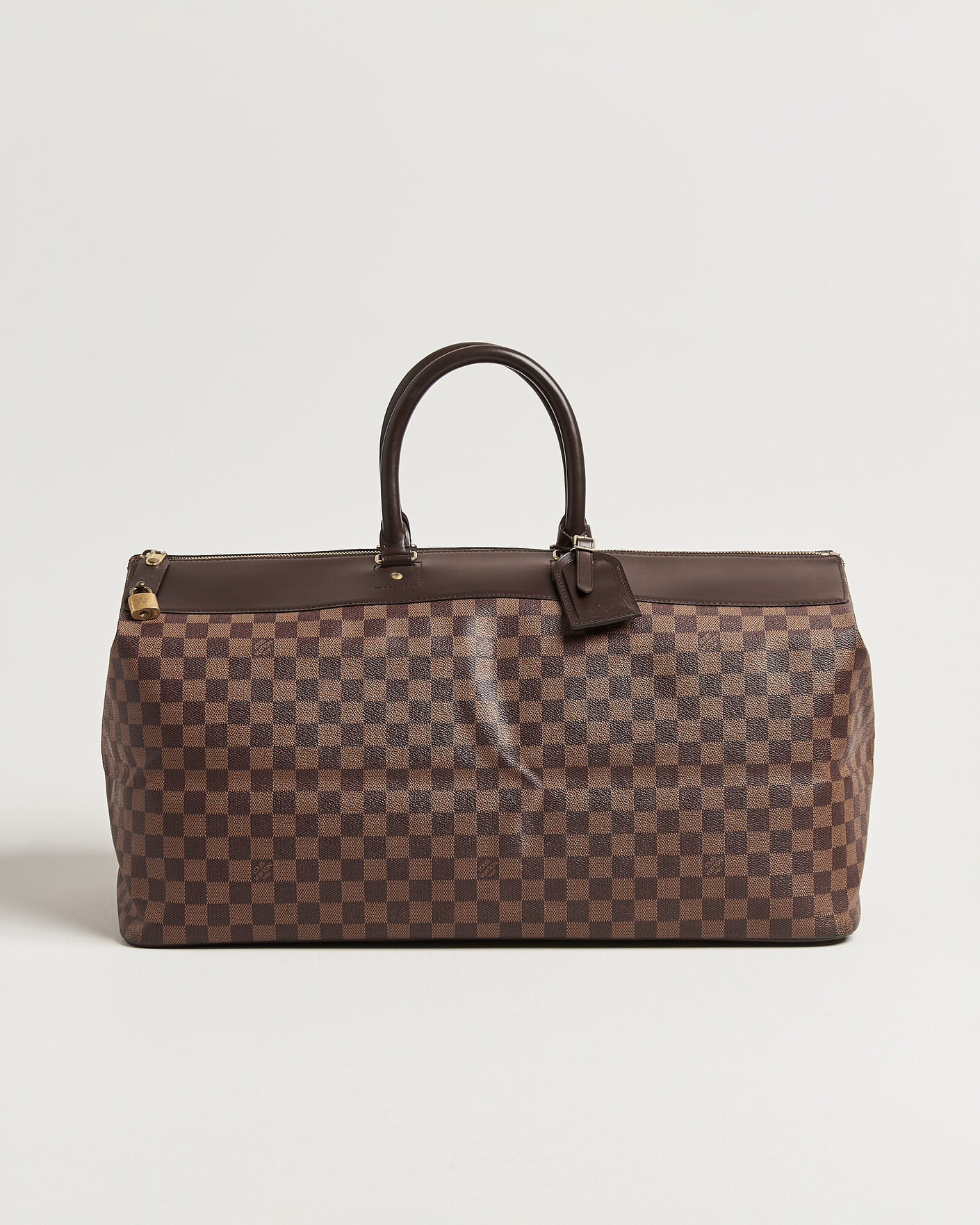 Herren | Pre-Owned & Vintage Bags | Louis Vuitton Pre-Owned | Greenwich GM Travel Bag Damier Ebene