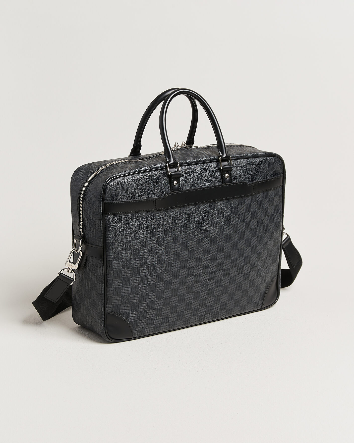 Herren | Pre-Owned & Vintage Bags | Louis Vuitton Pre-Owned | Porte Documents Voyage Damier Graphite
