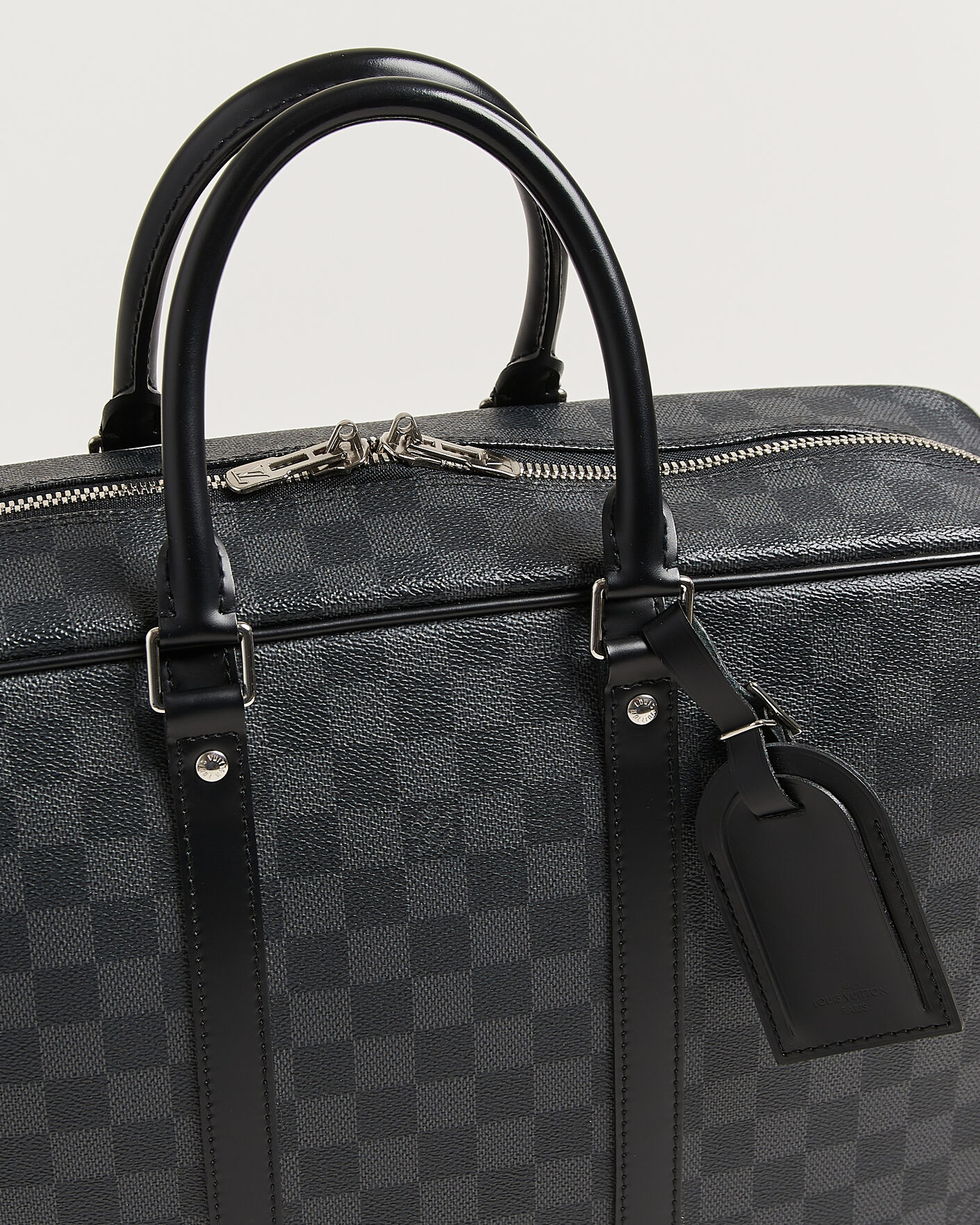 Herren | Pre-Owned & Vintage Bags | Louis Vuitton Pre-Owned | Porte Documents Voyage Damier Graphite