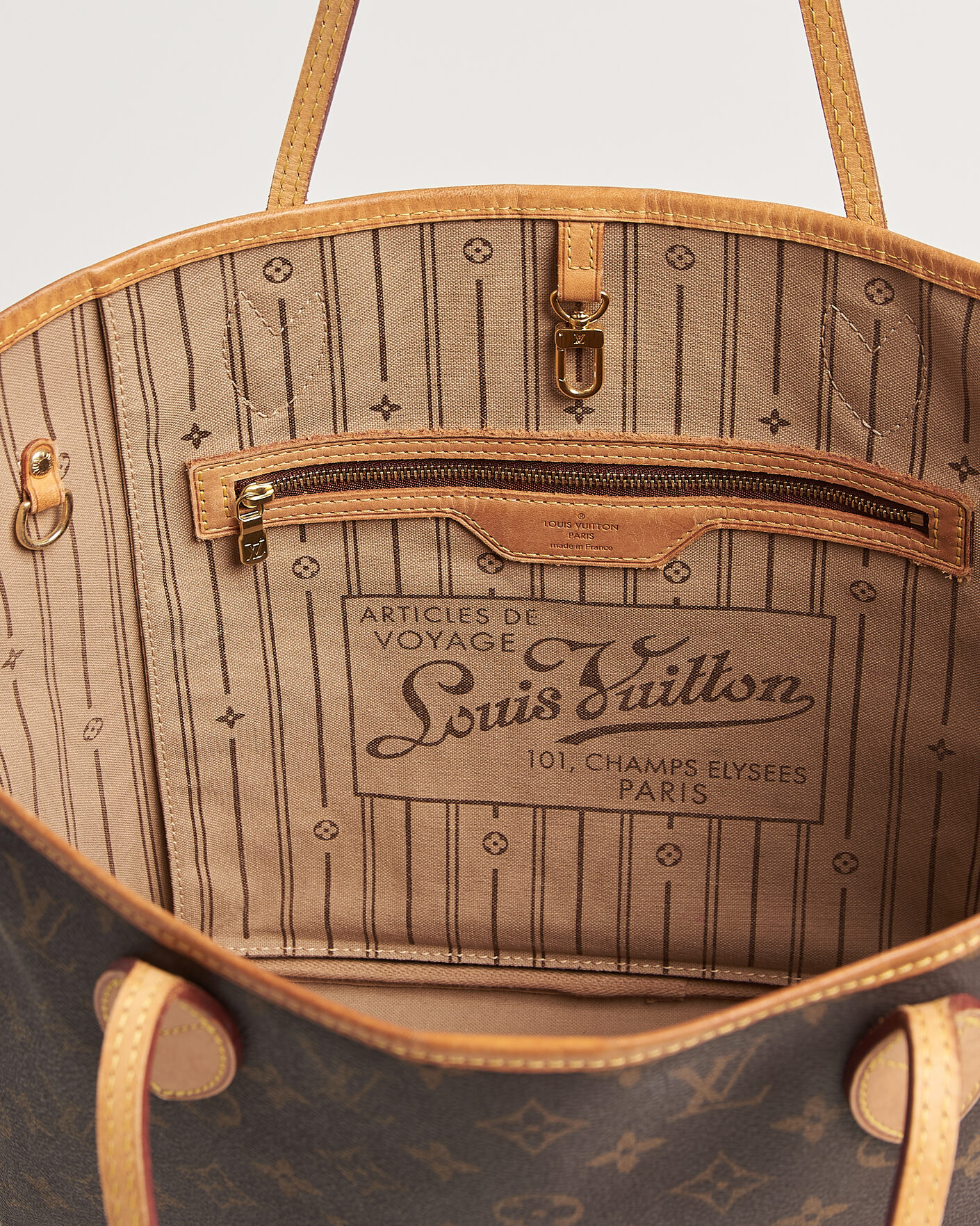 Herren | Pre-Owned & Vintage Bags | Louis Vuitton Pre-Owned | Neverfull MM Monogram