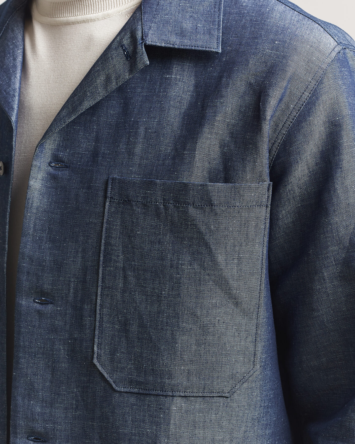 Herren | Hemden | NN07 | Rob Denim Overshirt Raw Indigo
