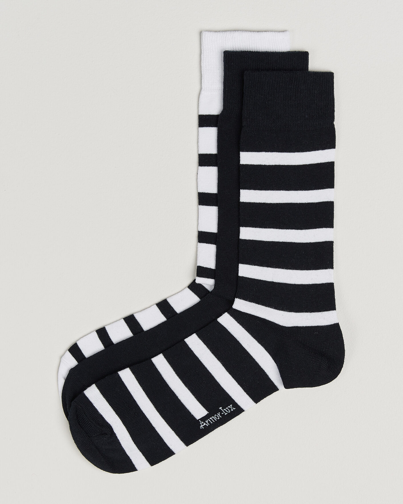 Herren | Unterwäsche | Armor-lux | 3-Pack Loer Socks Rich Navy/White
