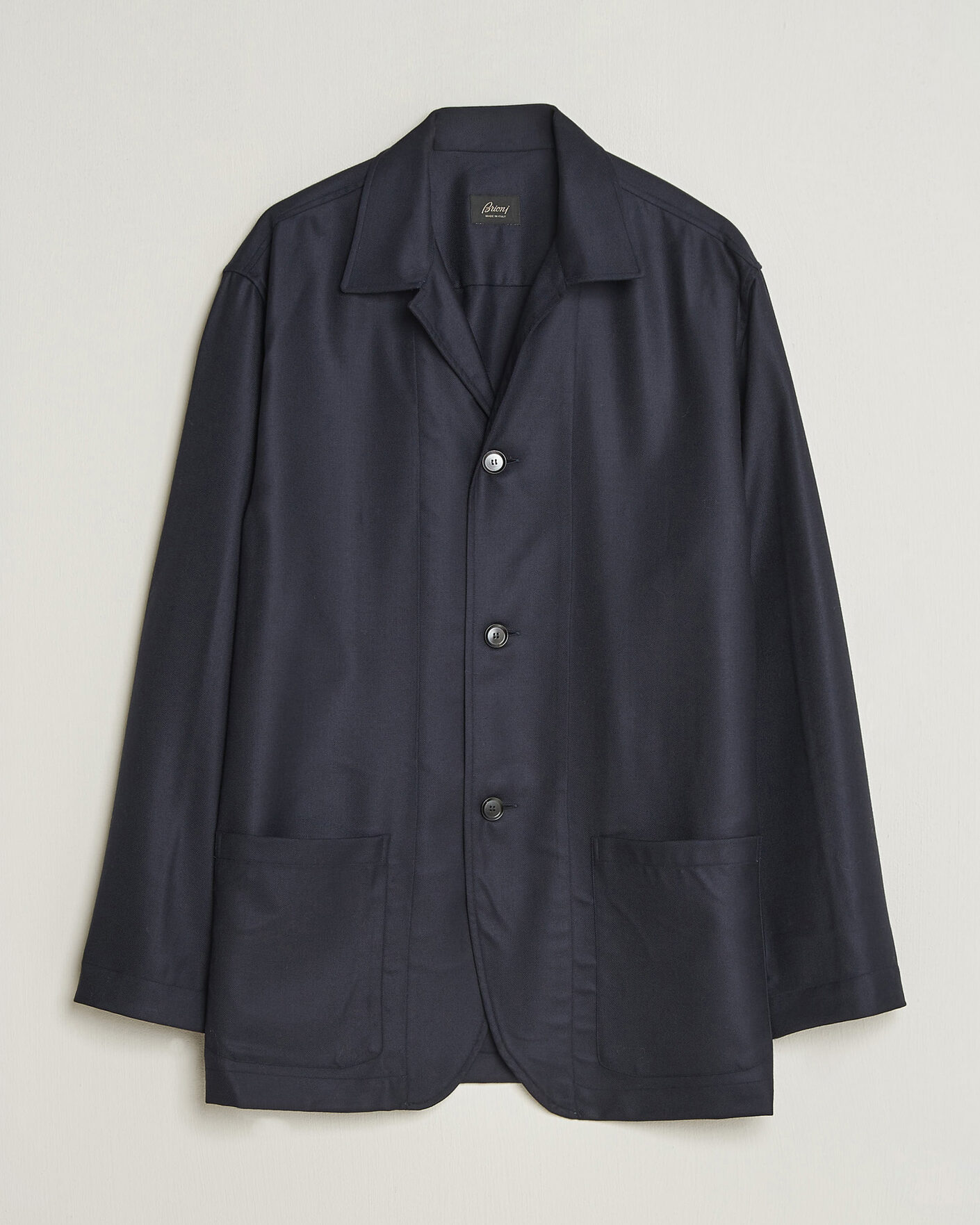 Herren | Jacken | Brioni | Wool/Cashmere Shirt Jacket Navy