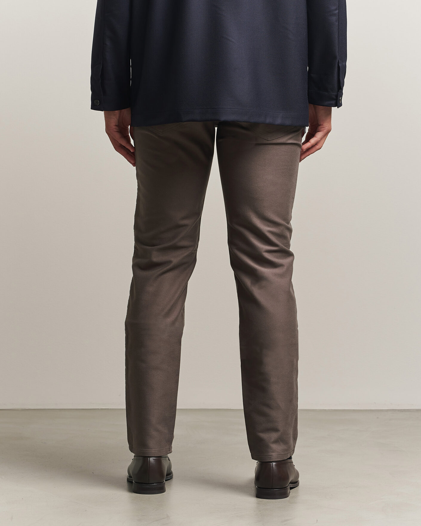 Herren | Hosen | Brioni | 5-Pocket Moleskine Pants Grey