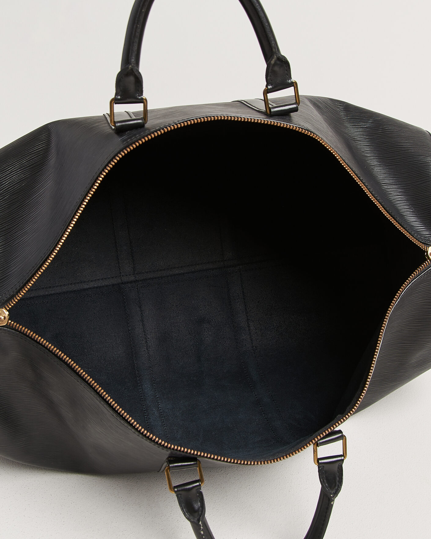 Herren | Pre-Owned & Vintage Bags | Louis Vuitton Pre-Owned | Keepall 55 Epi Leather Black