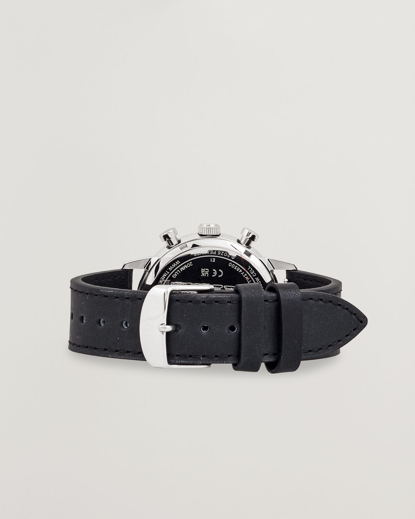 Herren | Timex Timex x Peanuts Chrono Cool Joe Leather 40mm Black Dial | Timex | x Peanuts Chrono Cool Joe Leather 40mm Black Dial