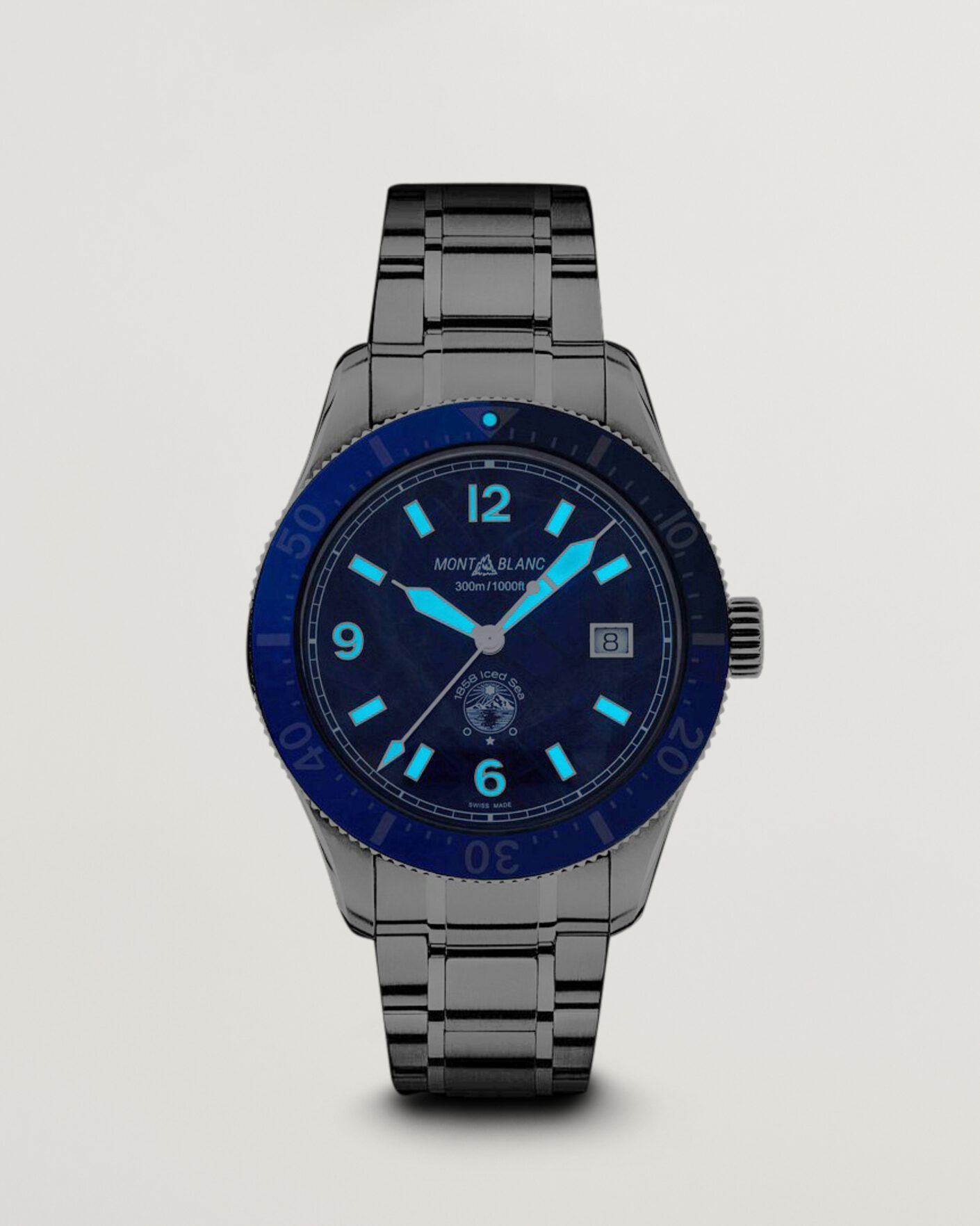 Herren | Montblanc Iced Sea Automatic Date Blue | Montblanc | Iced Sea Automatic Date Blue