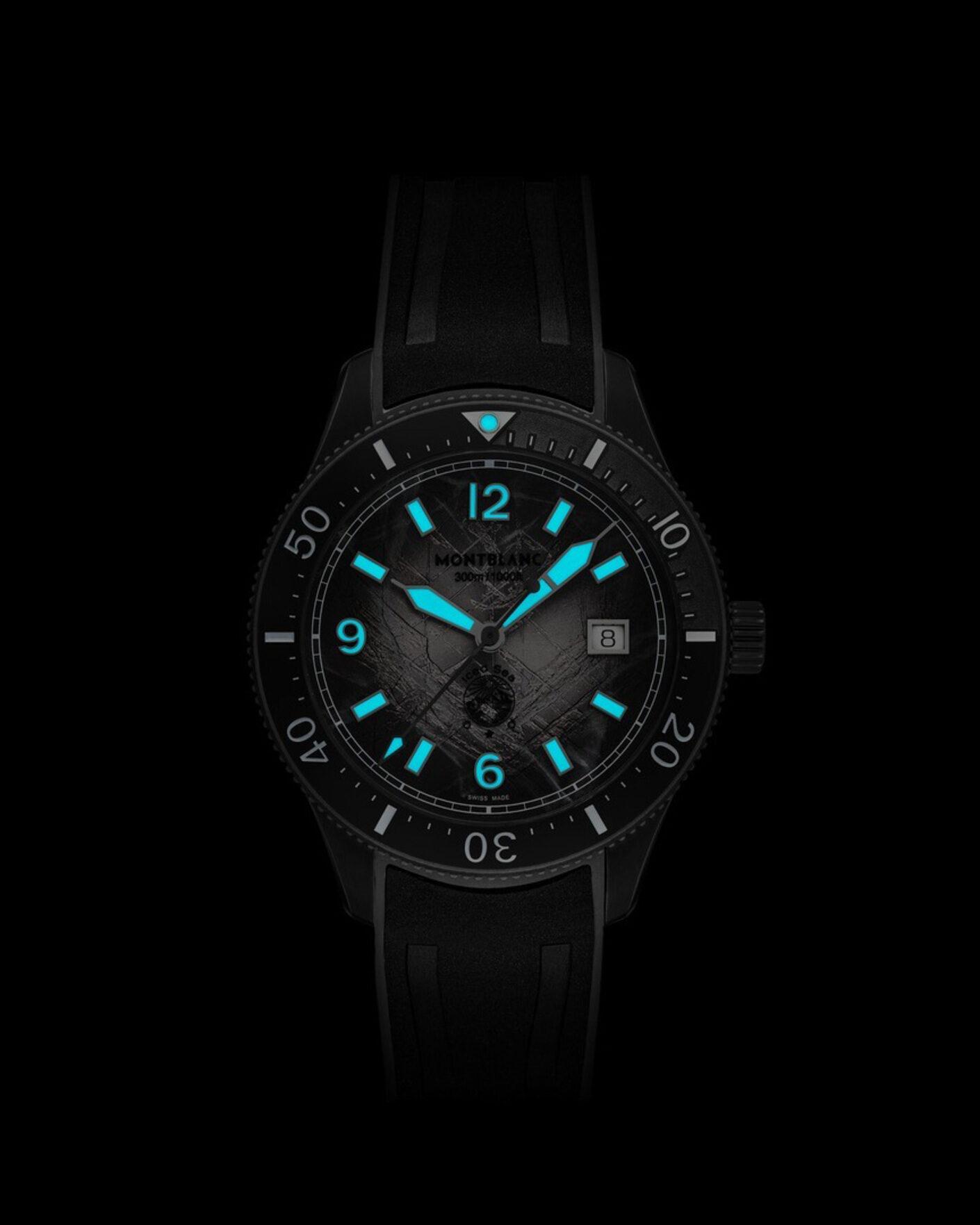Herren | Montblanc Iced Sea Automatic Date 0 Oxygen Grey | Montblanc | Iced Sea Automatic Date 0 Oxygen Grey
