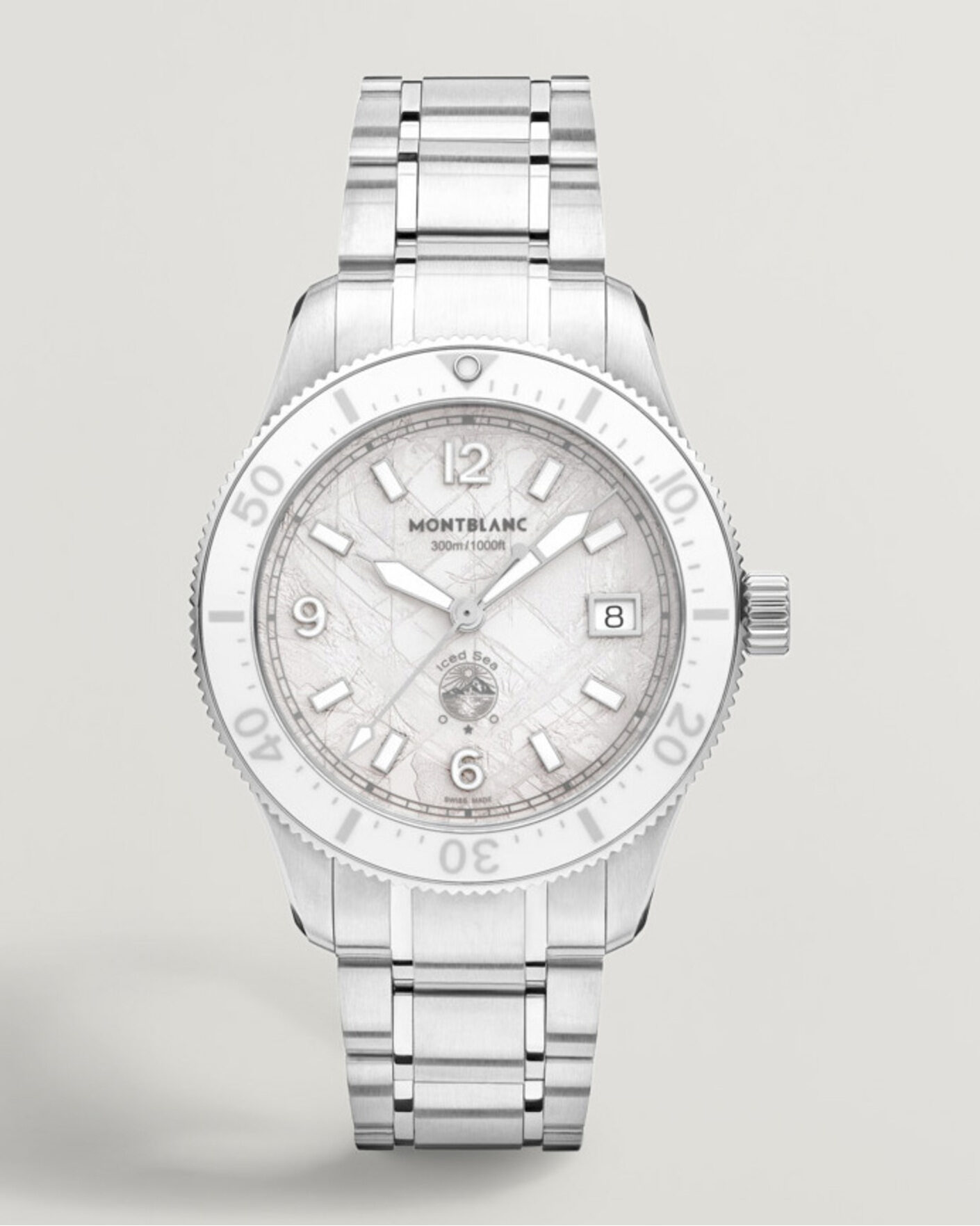 Herren | Montblanc Iced Sea Automatic Date 0 Oxygen White | Montblanc | Iced Sea Automatic Date 0 Oxygen White