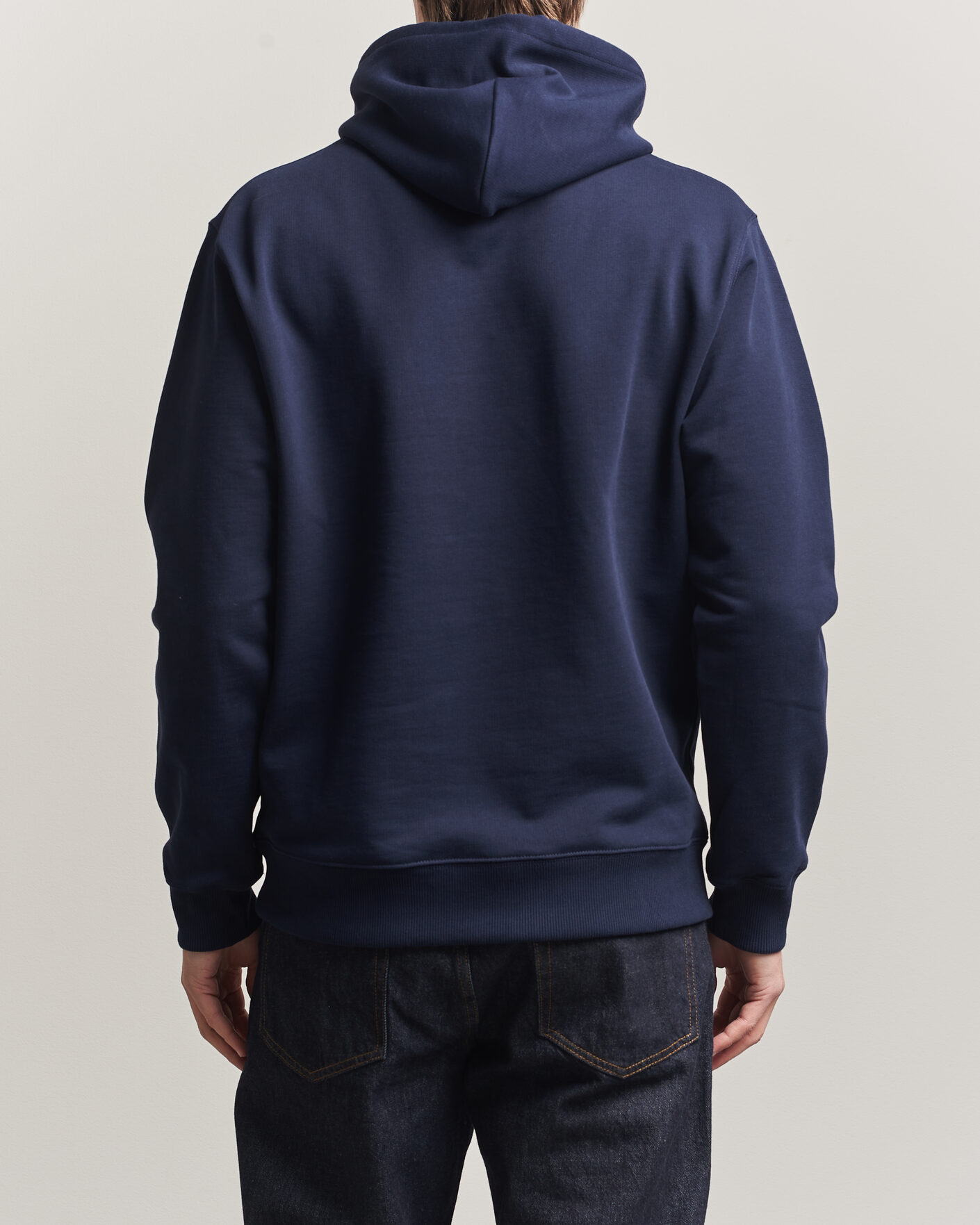 Herren | Pullover | Drôle de Monsieur | Classic Slogan Hoodie Navy