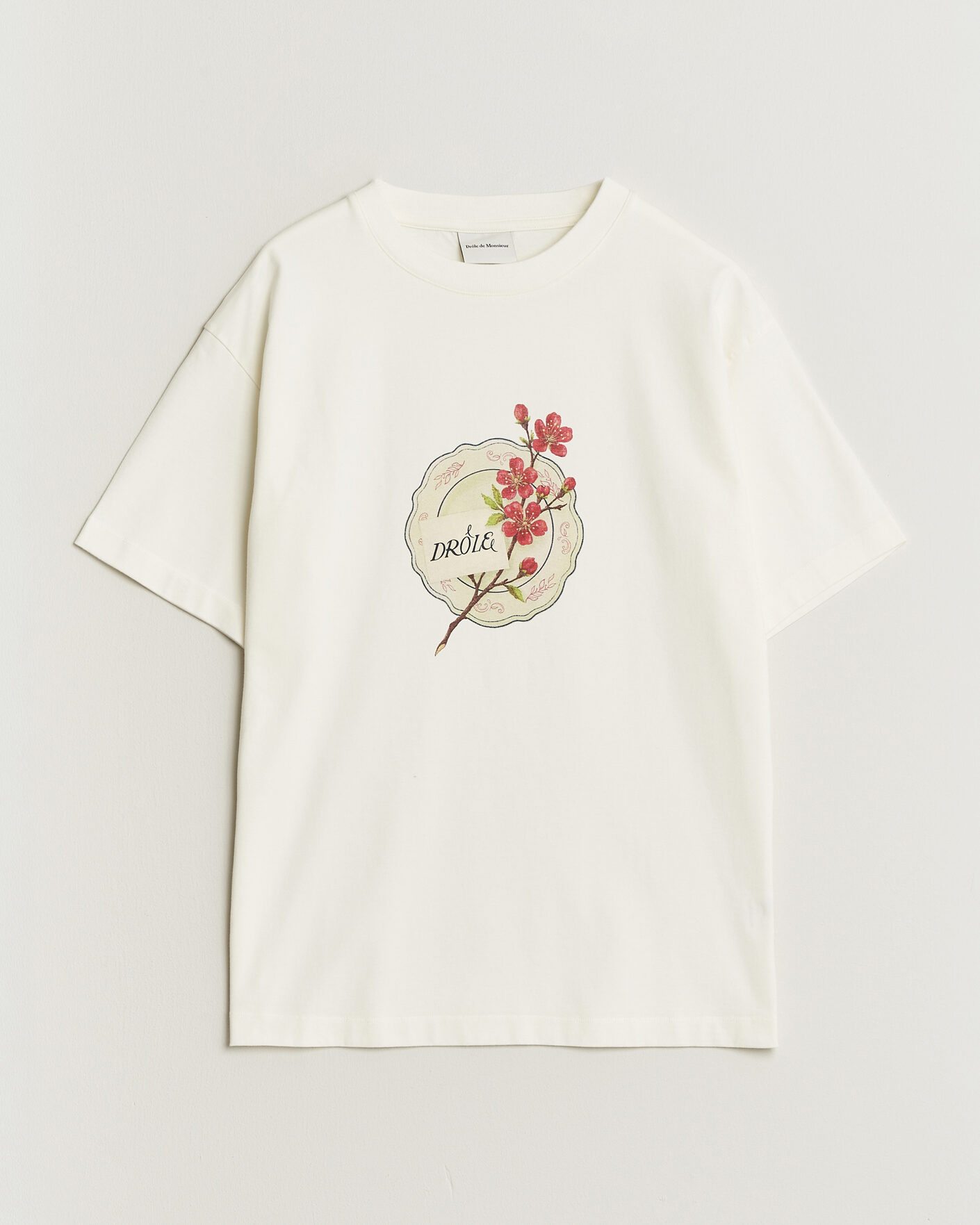 Herren | T-Shirts | Drôle de Monsieur | Porcelaine T-shirt Off White