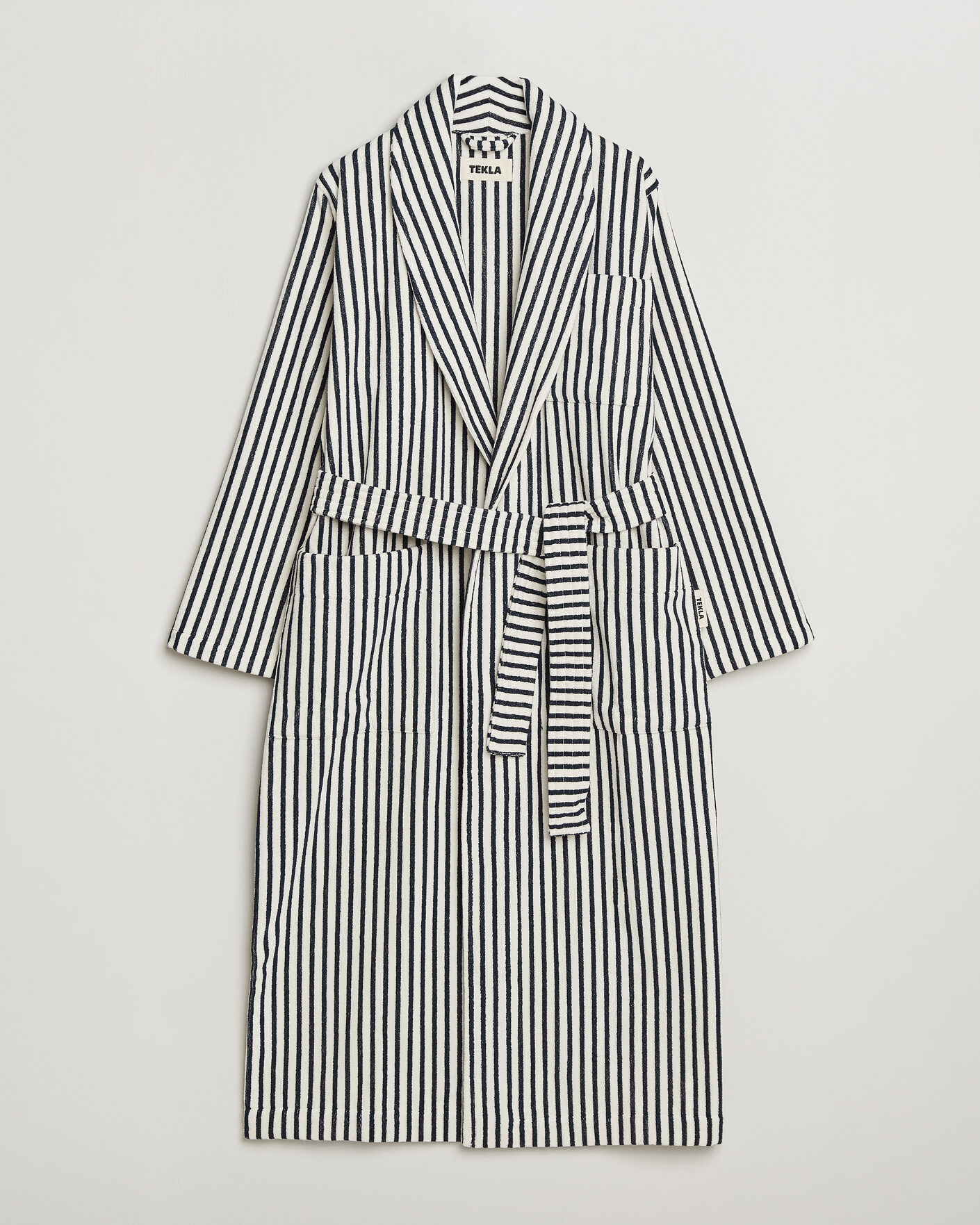 Herren |  | Tekla | Organic Terry Classic Bathrobe Sailor Stripes