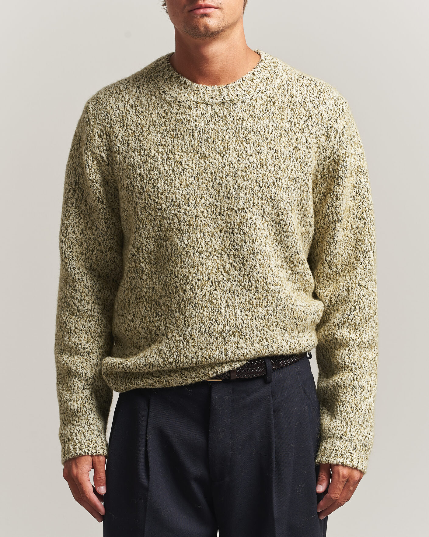 Herren | Pullover | Massimo Alba | Chad Mouline Sweater Olive