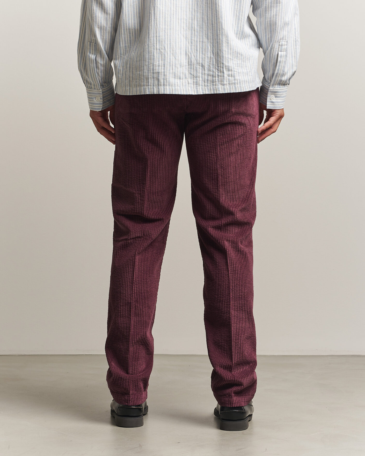 Herren | Hosen | Massimo Alba | Ionio Pleated Corduroy Pants Rose Brown