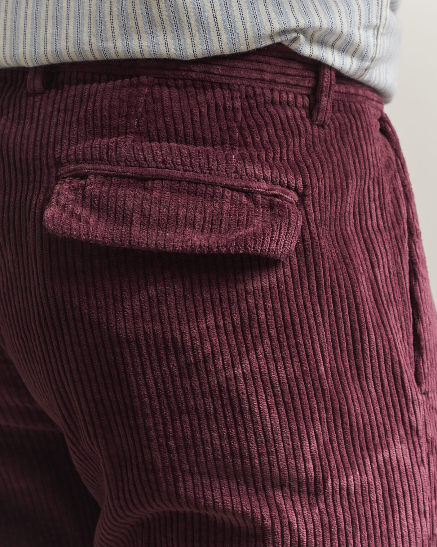 Herren | Hosen | Massimo Alba | Ionio Pleated Corduroy Pants Rose Brown