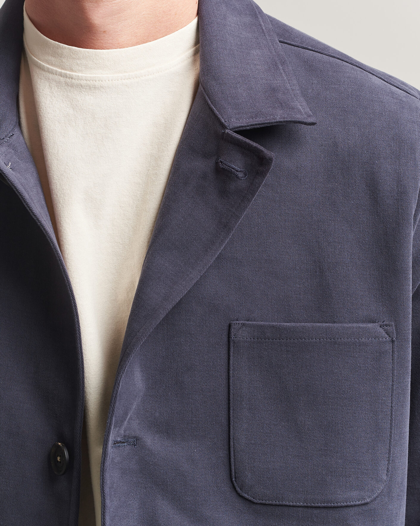 Herren | Jacken | Massimo Alba | Florida Brushed Cotton Jacket Navy