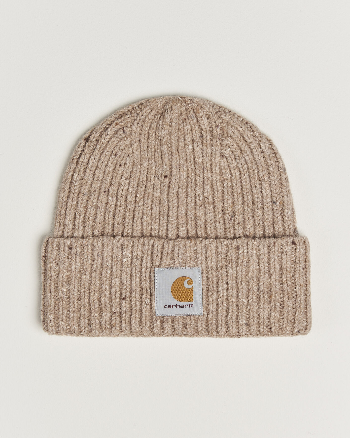 Herren | Mützen | Carhartt WIP | Anglistic Wool/Cotton Beanie Specled Fleur De Sel