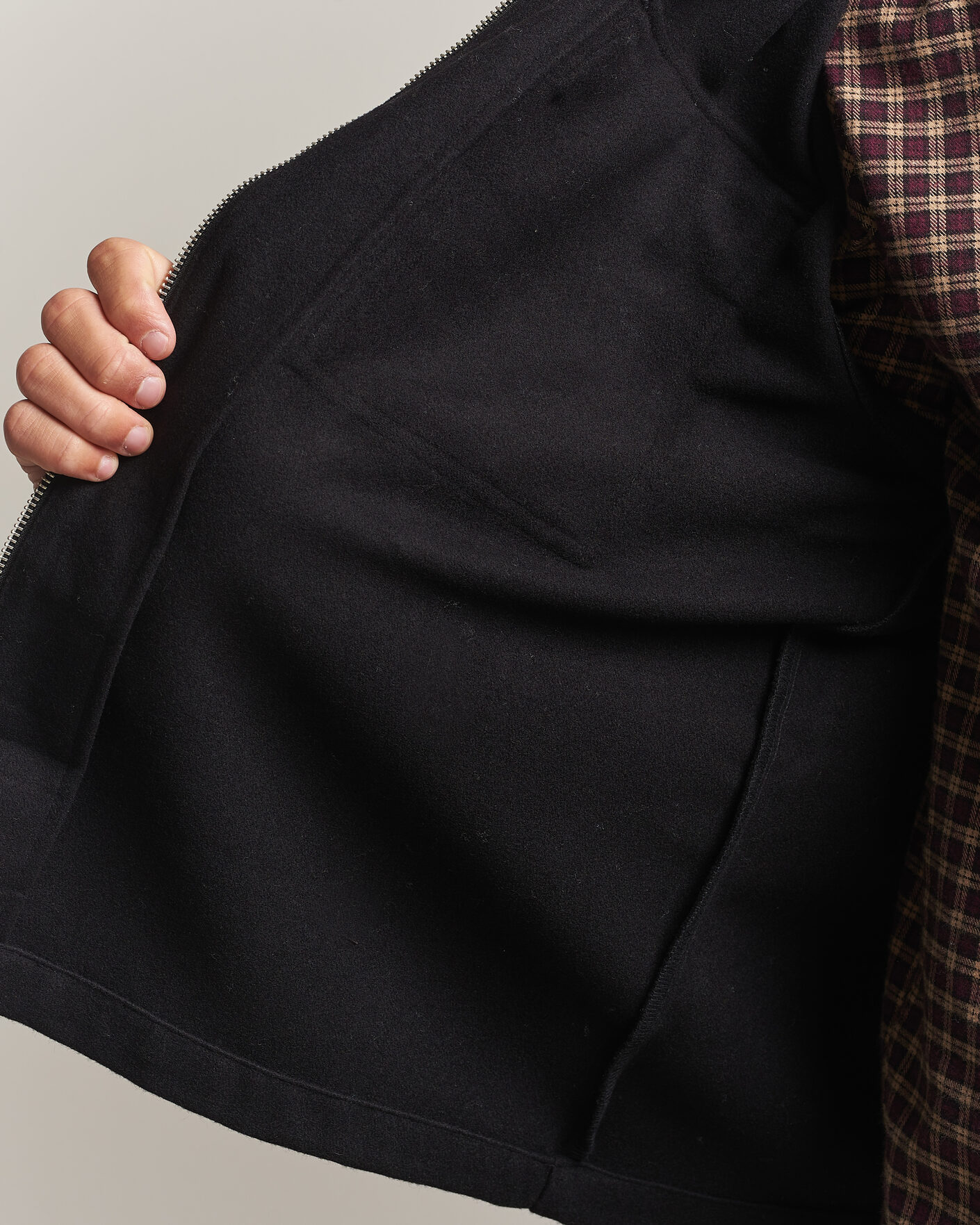 Herren | Hemden | Carhartt WIP | Atoka Wool Zip Shirt Jacket Black