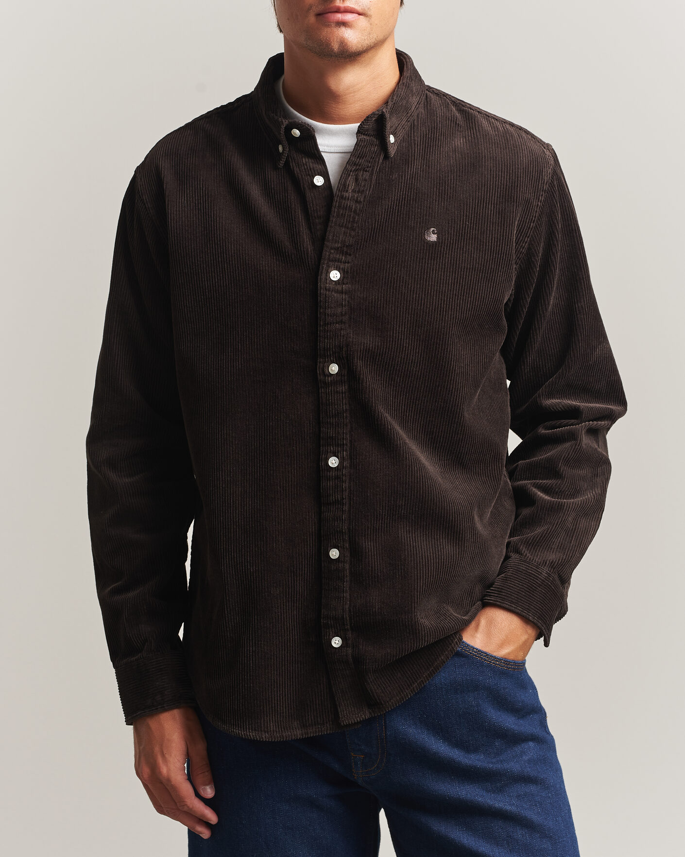 Herren | Hemden | Carhartt WIP | Madison Cord Shirt Tobacco