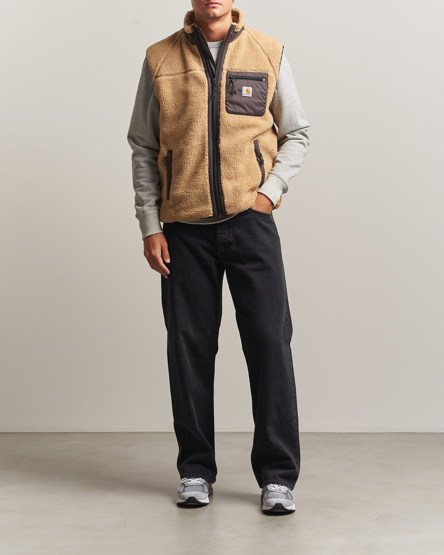 Herren | Westen | Carhartt WIP | Prentis Pile Vest Tobacco