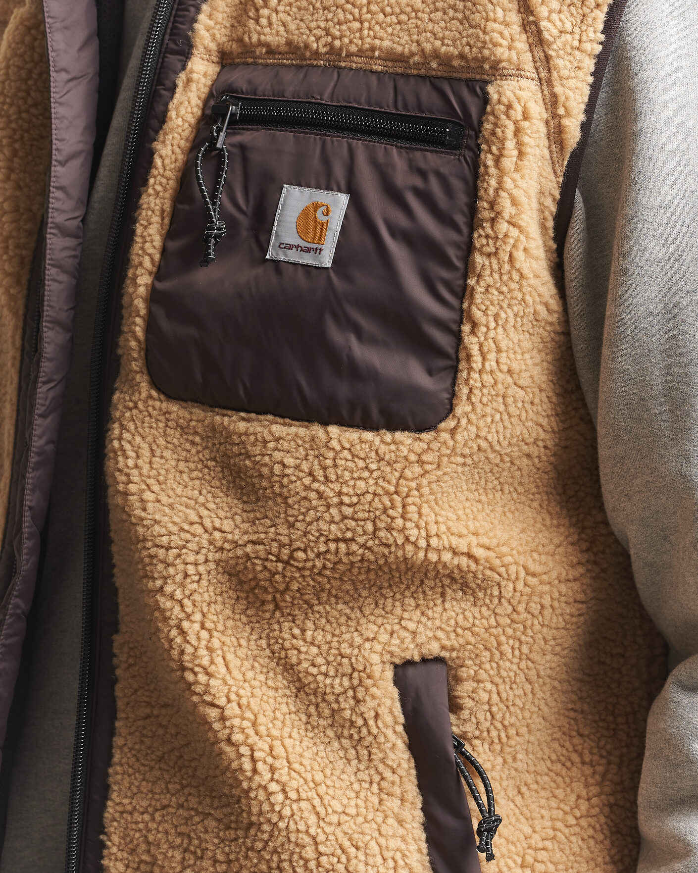 Herren | Westen | Carhartt WIP | Prentis Pile Vest Tobacco