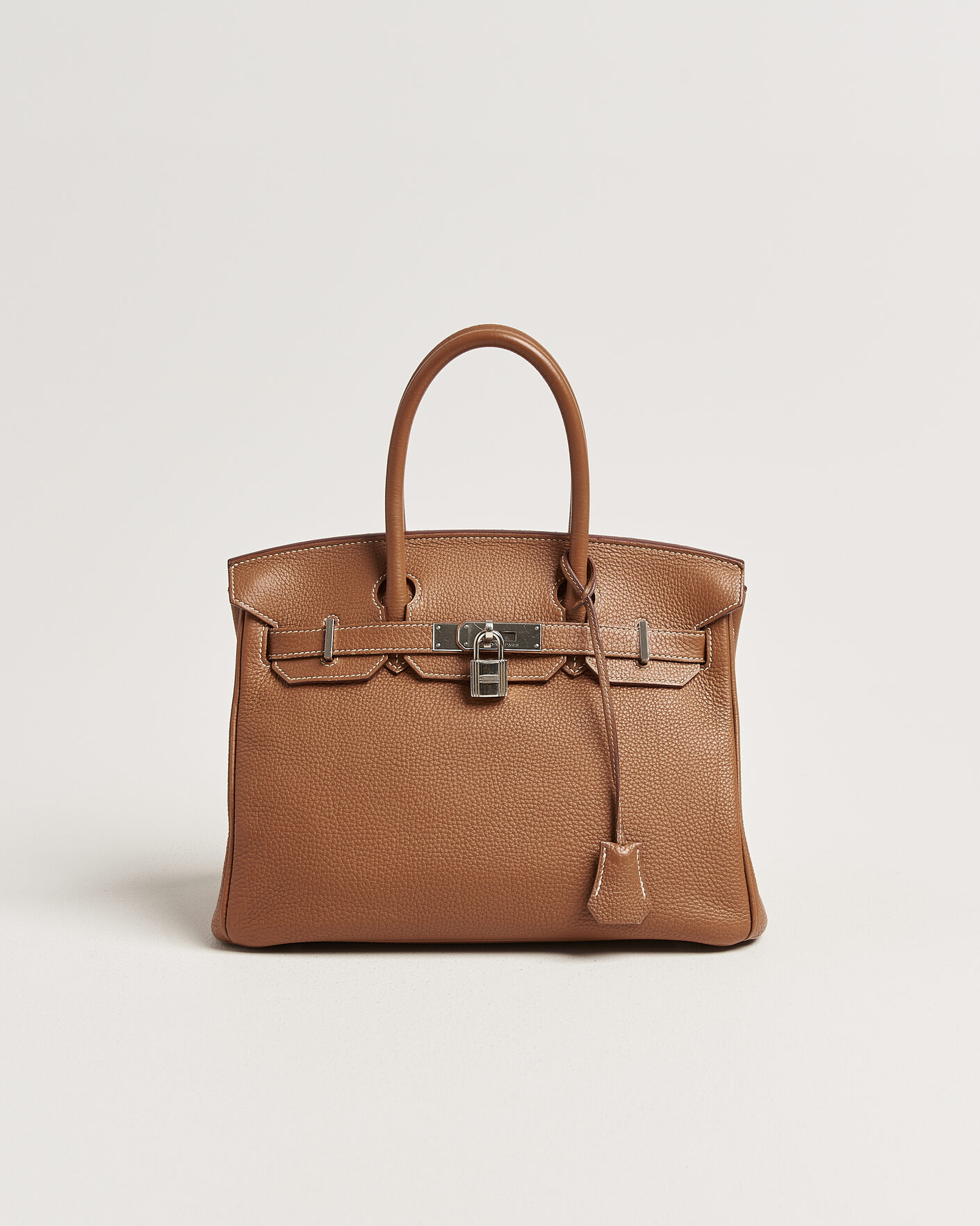 Herren | Pre-Owned & Vintage Bags | Hermès Pre-Owned | Birkin 30 Togo Leather Gold