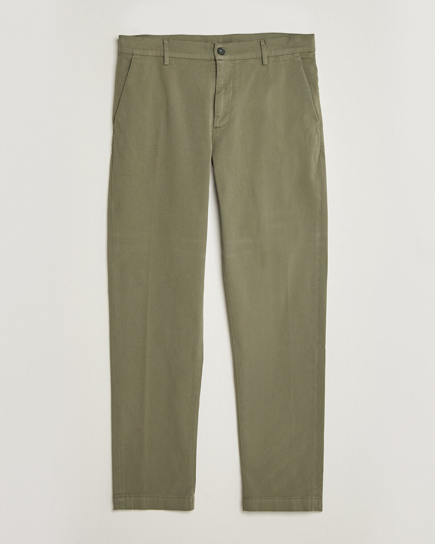 Herren | Hosen | Canali | Cotton Twill Chinos Olive
