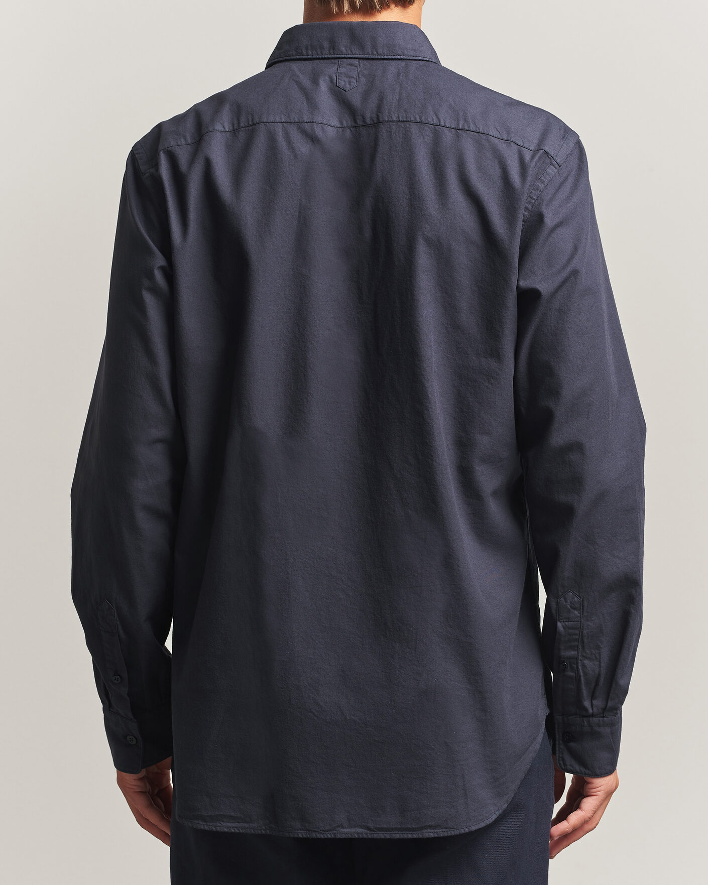 Herren | Hemden | Canali | Garment Dyed Cotton Shirt Navy