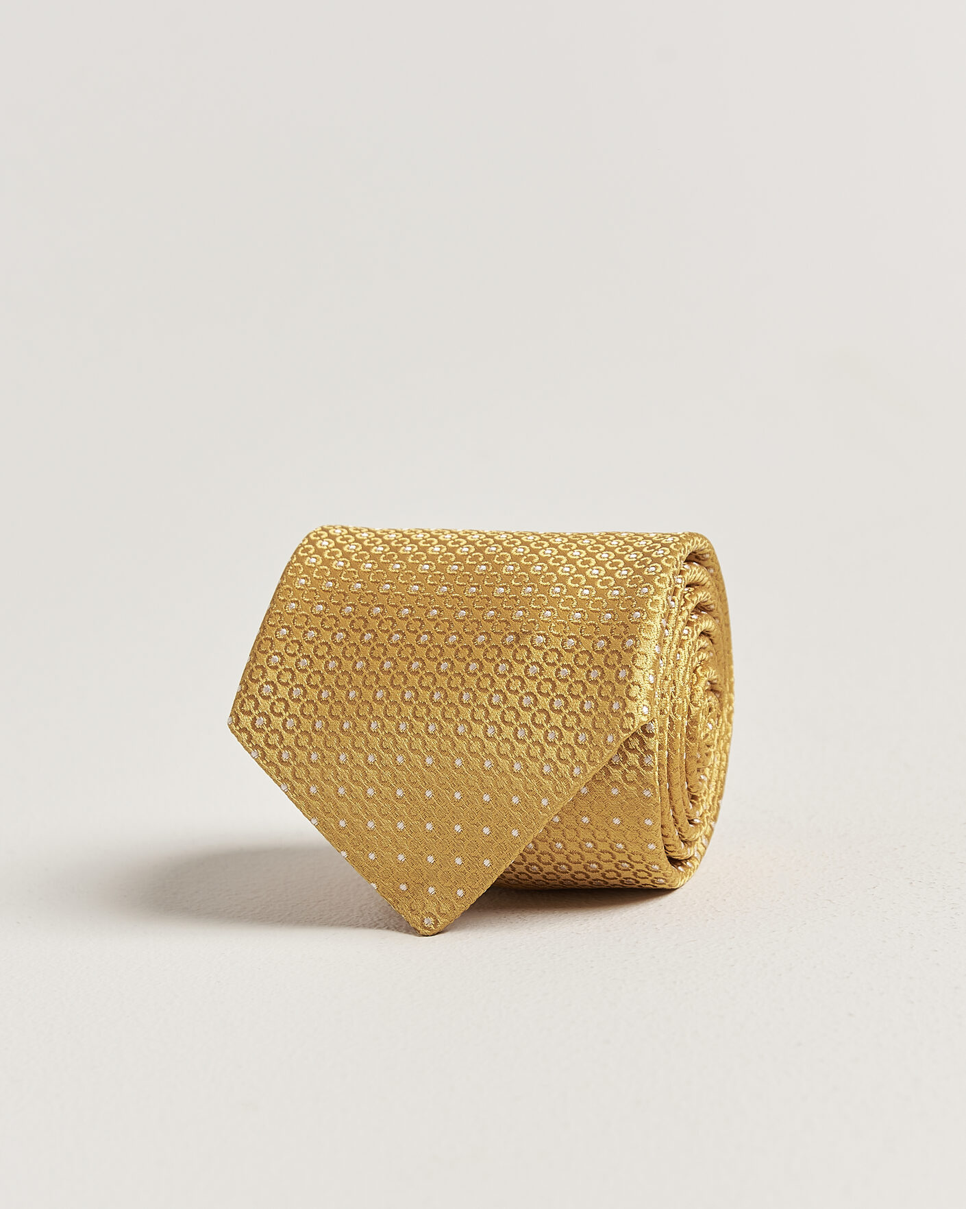 Herren | Krawatten | Canali | Jacquard Silk Tie Yellow