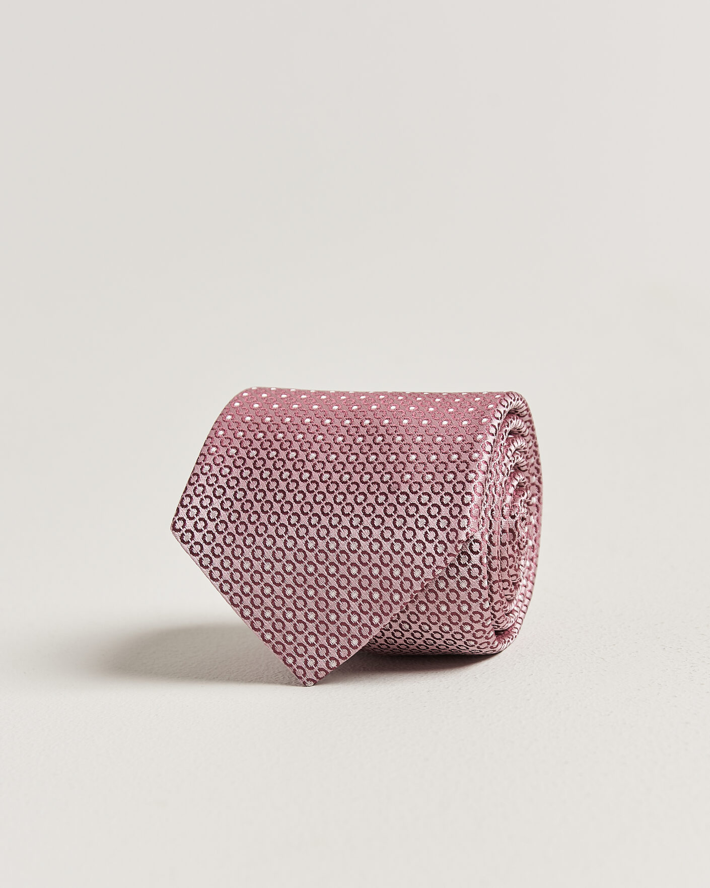 Herren | Krawatten | Canali | Jacquard Silk Tie Rosa