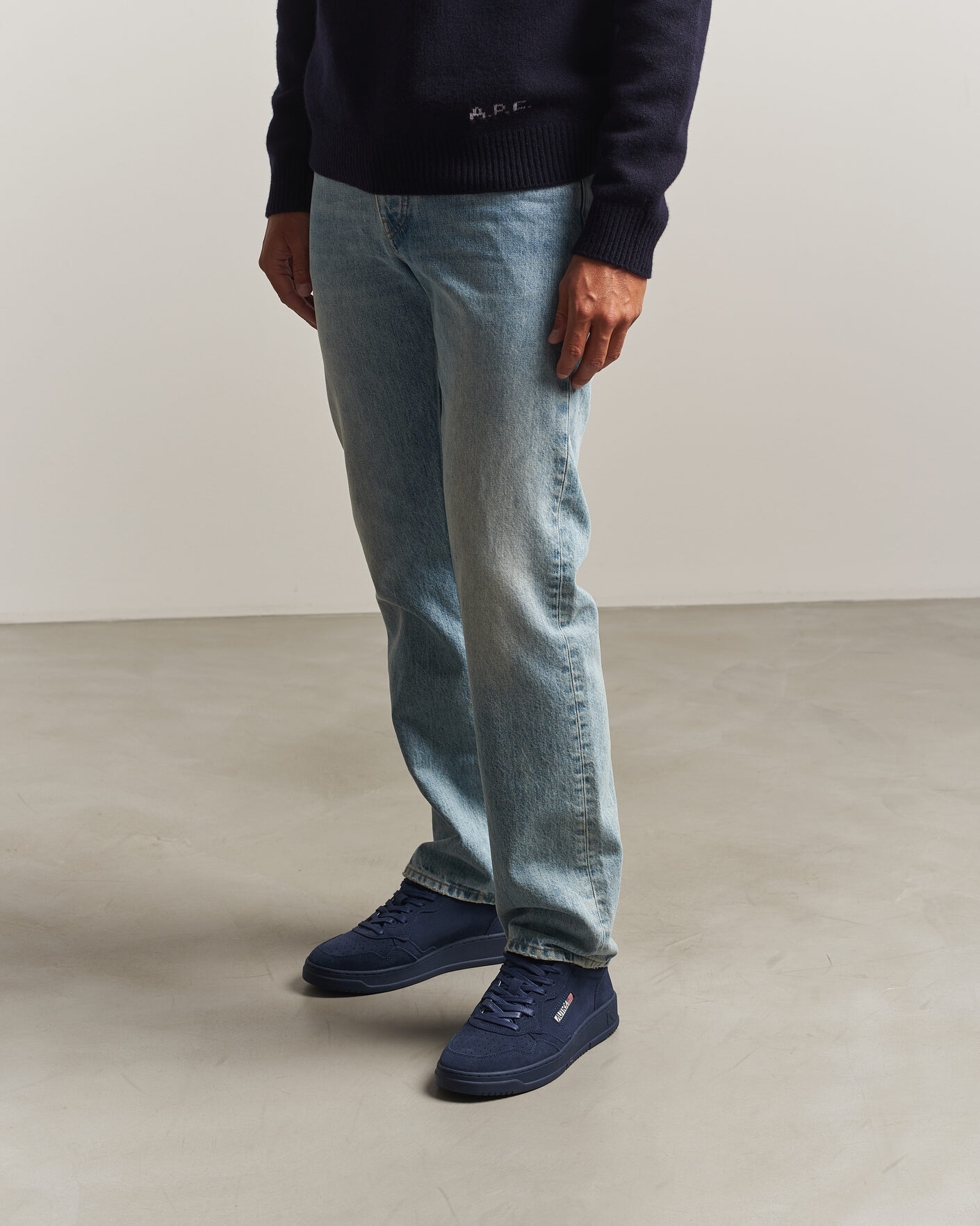 Herren | Sneaker | Autry | Medalist Low Suede Sneaker Navy