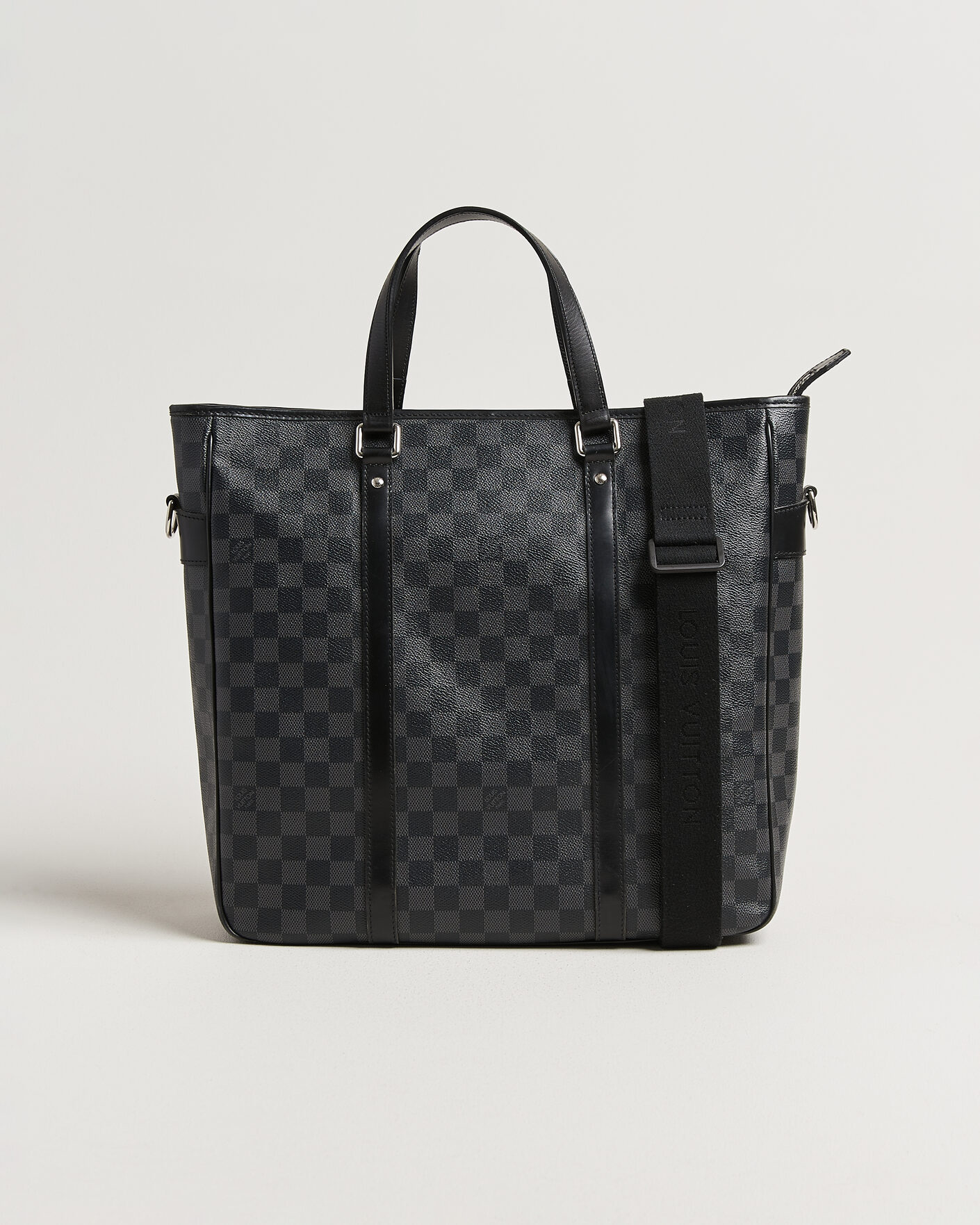 Herren | Pre-Owned & Vintage Bags | Louis Vuitton Pre-Owned | Tadao Tote Bag Damier Graphite