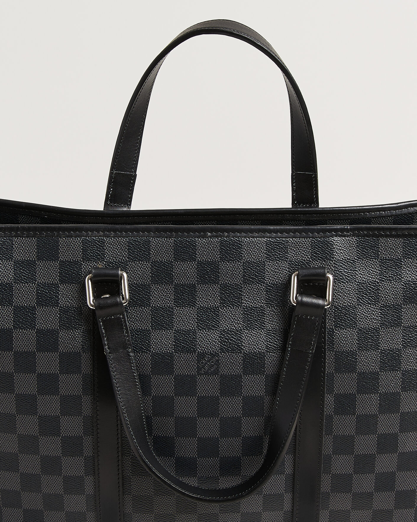 Herren | Pre-Owned & Vintage Bags | Louis Vuitton Pre-Owned | Tadao Tote Bag Damier Graphite
