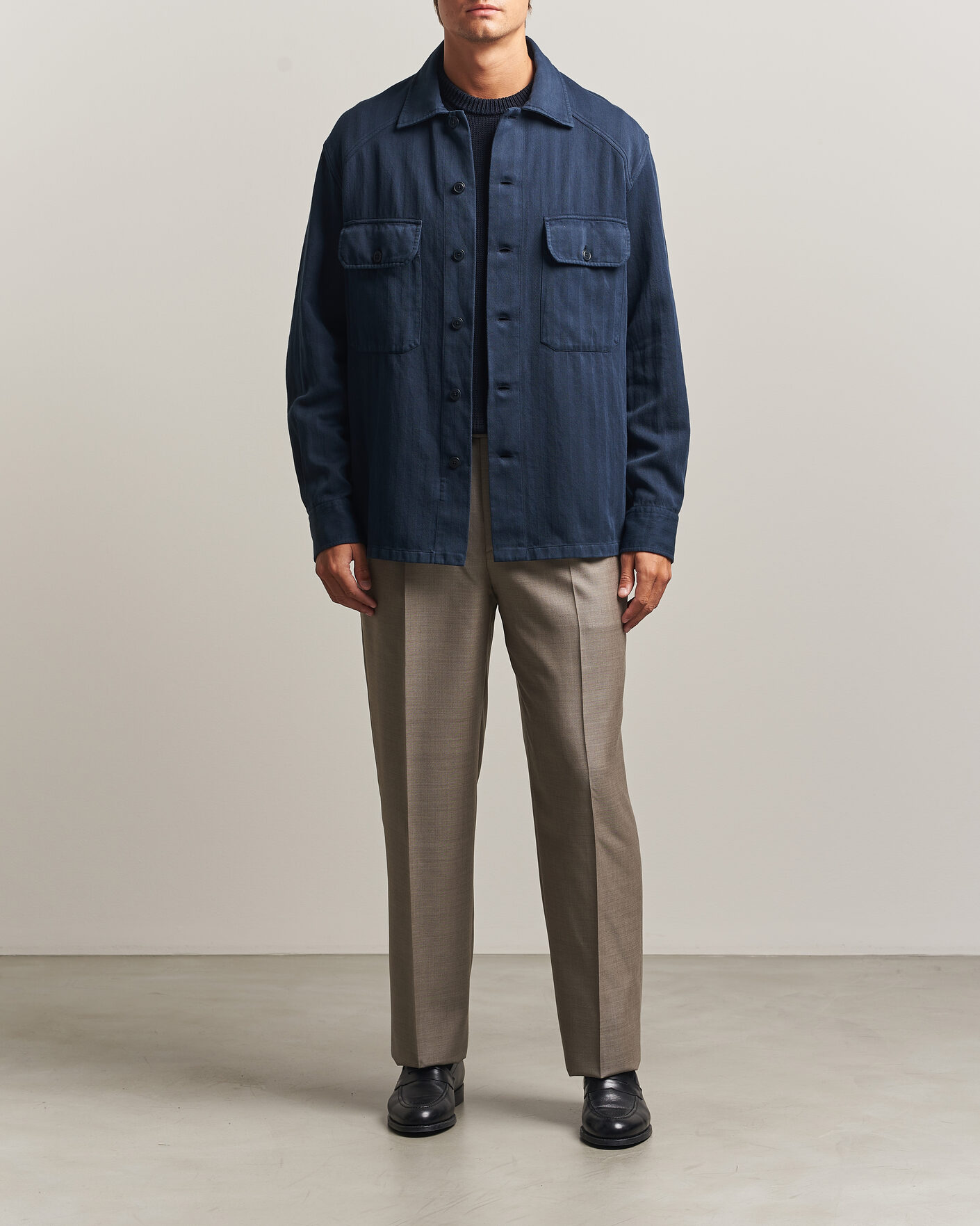 Herren | Hemden | Ralph Lauren Purple Label | Long Sleeve Shirt Racing Navy
