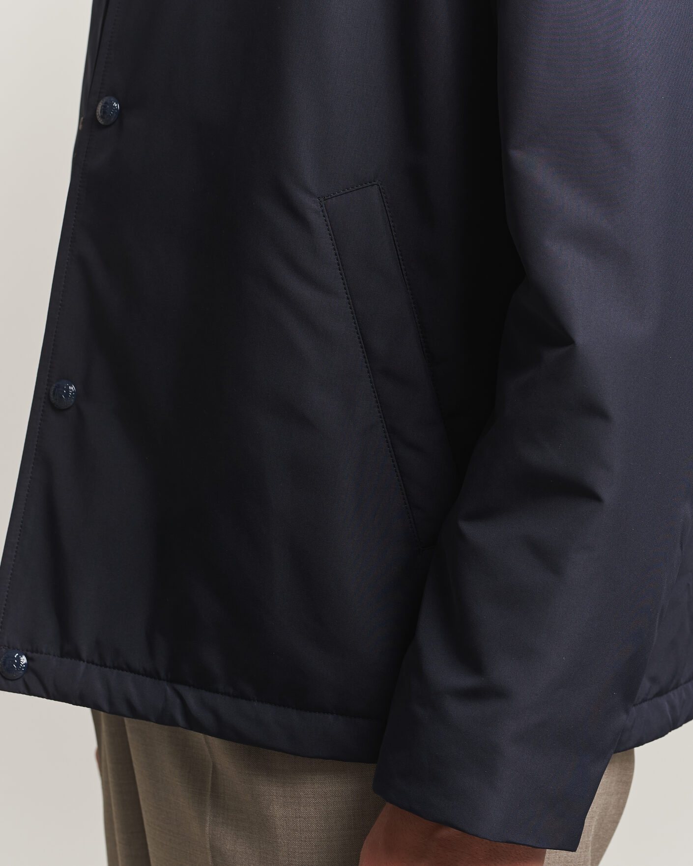 Herren | Jacken | Ralph Lauren Purple Label | Nylon Bomber Jacket Racing Navy