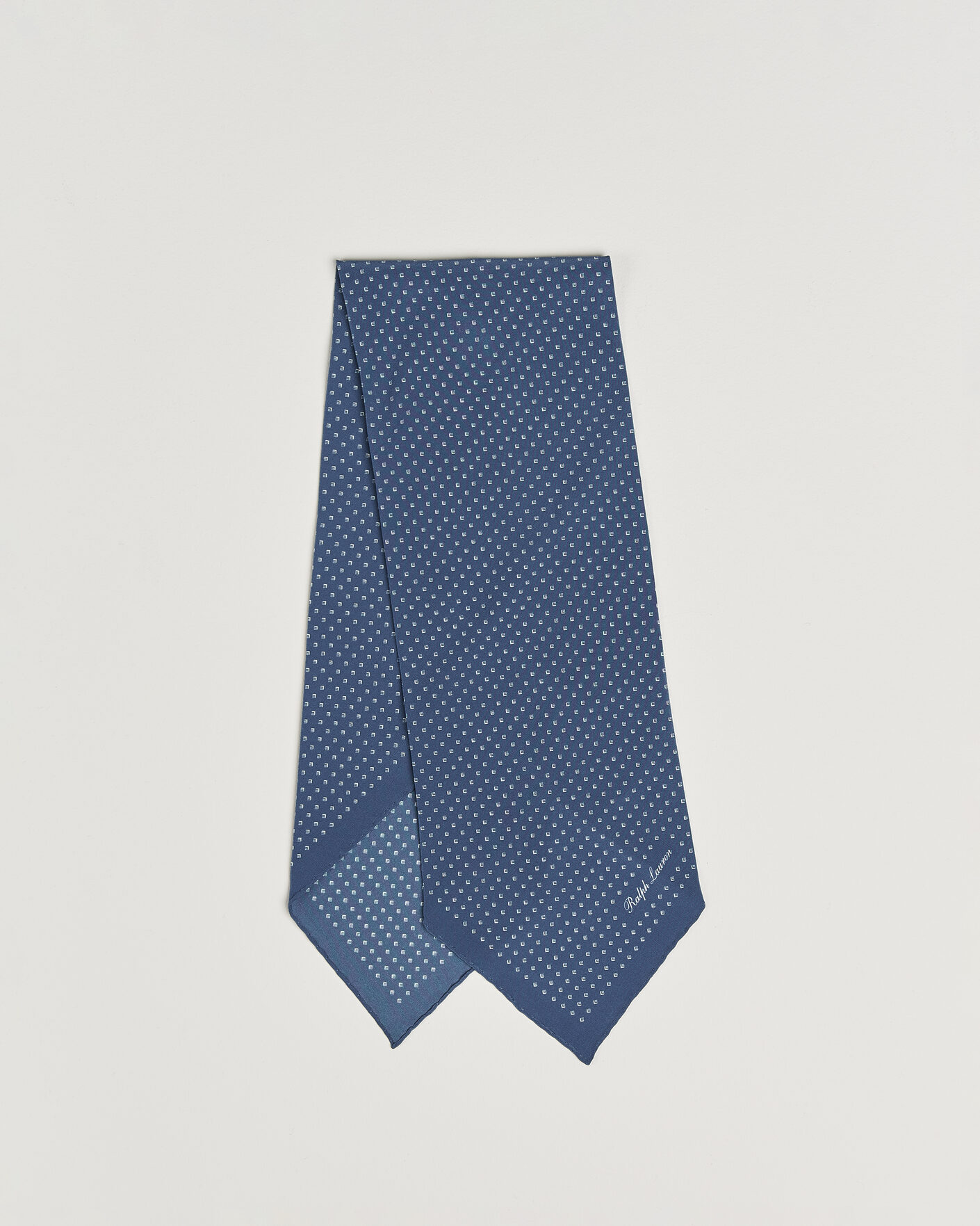 Herren | Tücher | Ralph Lauren Purple Label | Silk Neckerchief Blue Horizon