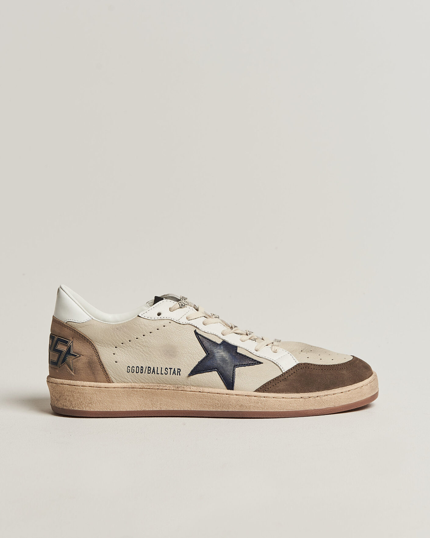 Herren | Sneaker | Golden Goose | Ball Star Sneakers Cream/Grey