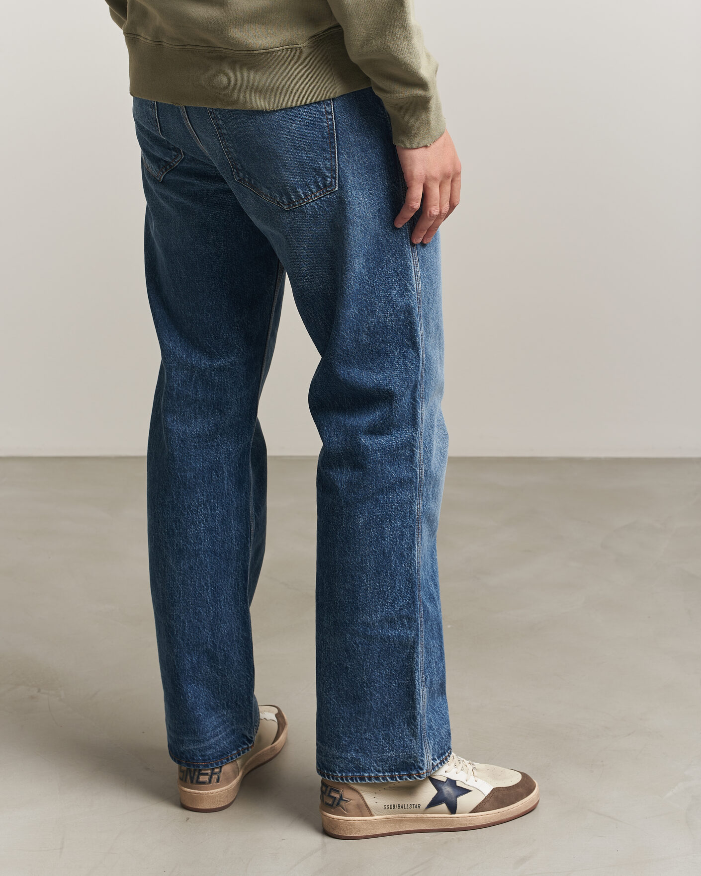 Herren | Sneaker | Golden Goose | Ball Star Sneakers Cream/Grey