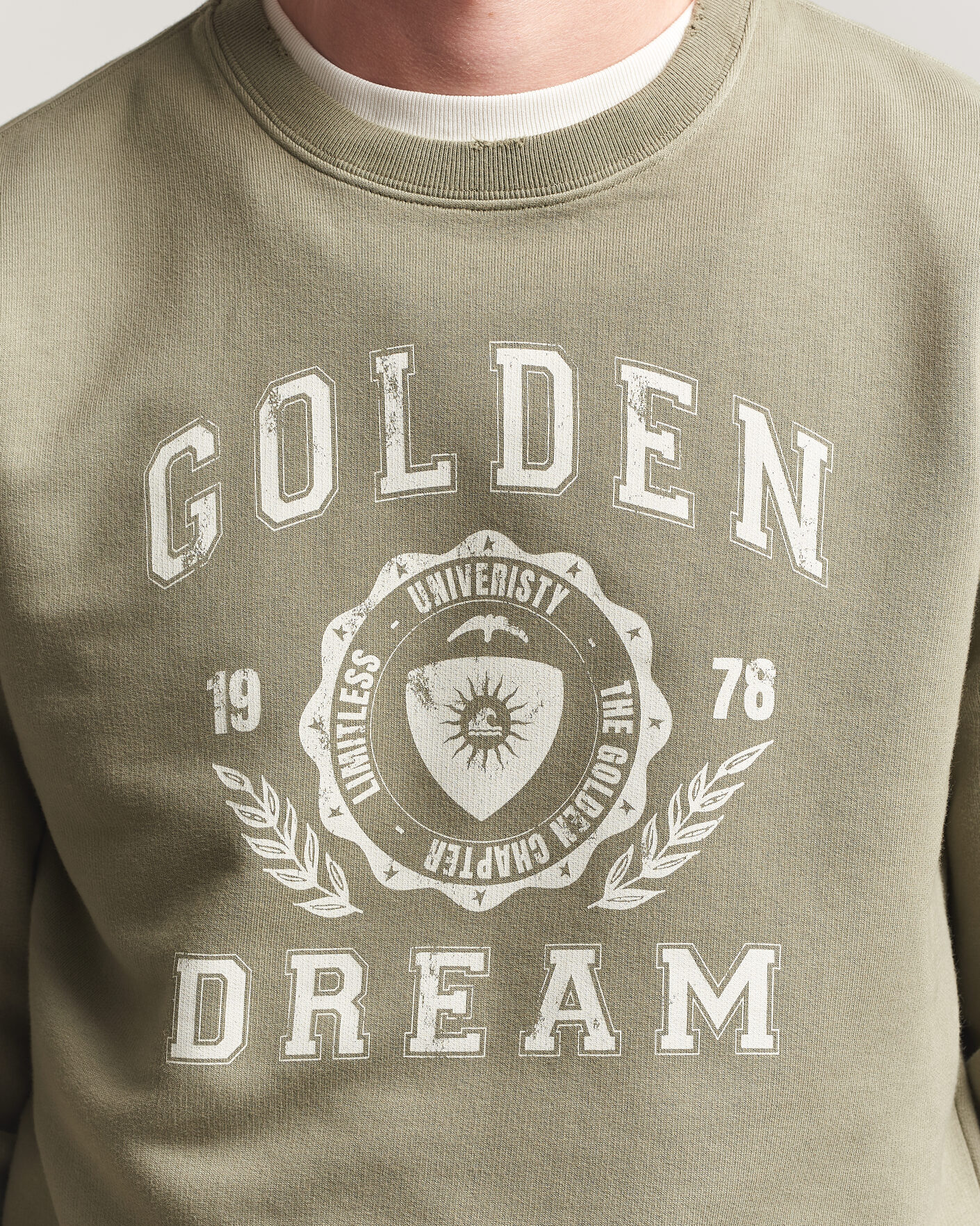 Herren | Pullover | Golden Goose | Garment Dyed Sweatshirt Vintage Kalamata