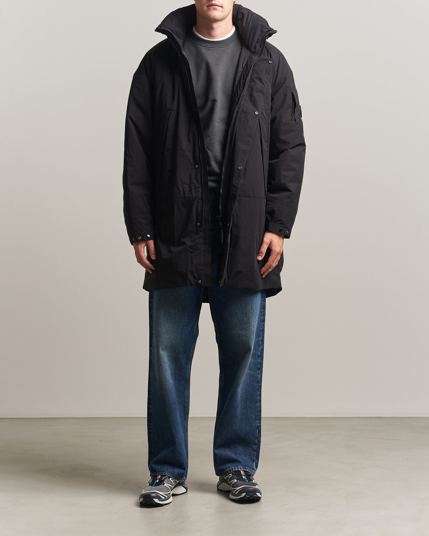 Herren | Jacken | C.P. Company | Pro-Tek Lightweight Padded Parka Black