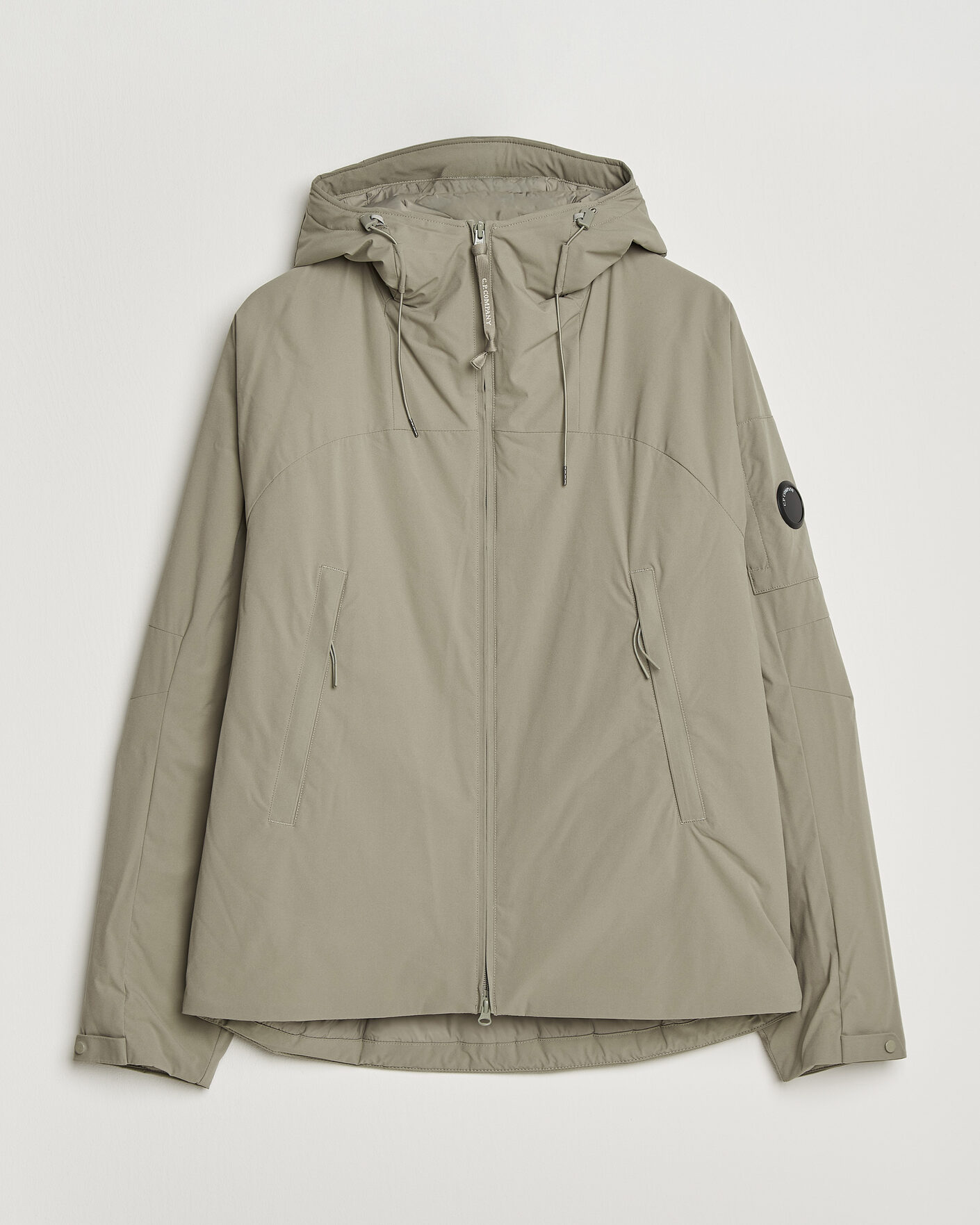 Herren | Jacken | C.P. Company | Pro-Tek Lightweight Padded Hood Jacket Light Grey
