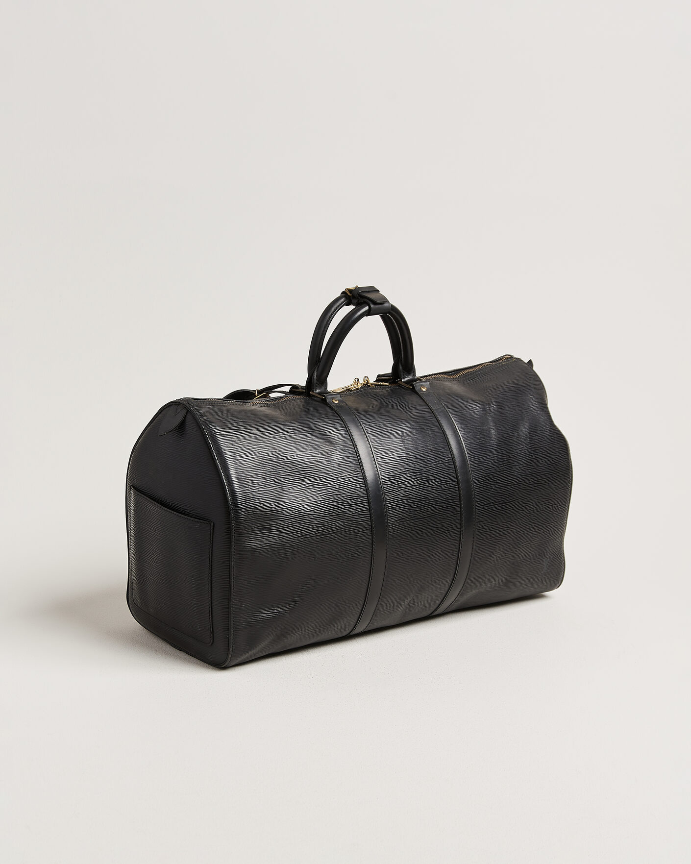 Herren | Pre-Owned & Vintage Bags | Louis Vuitton Pre-Owned | Keepall 50 Epi Leather Black