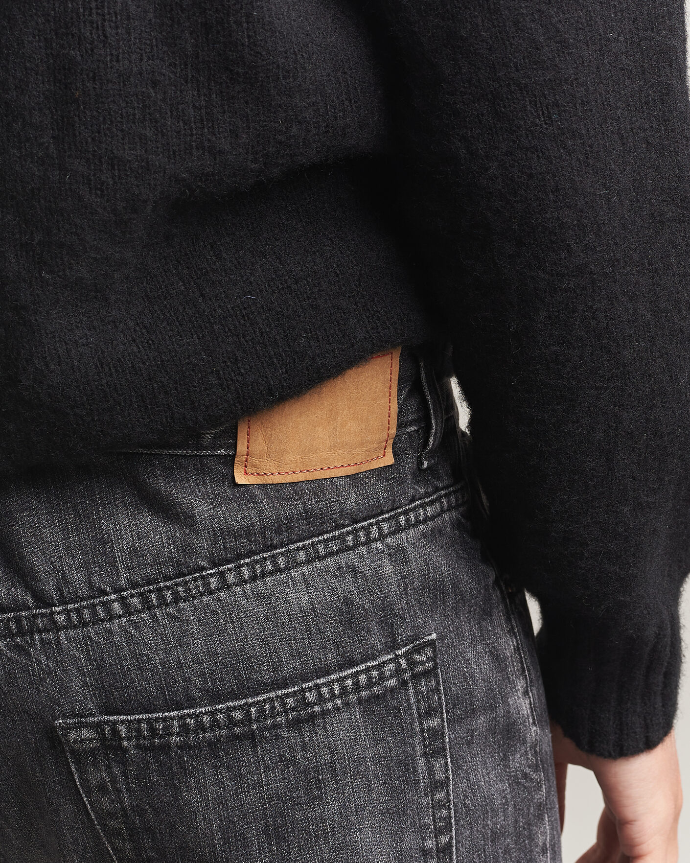 Herren | Jeans | Jeanerica | VM009 Vega Jeans Black Righe
