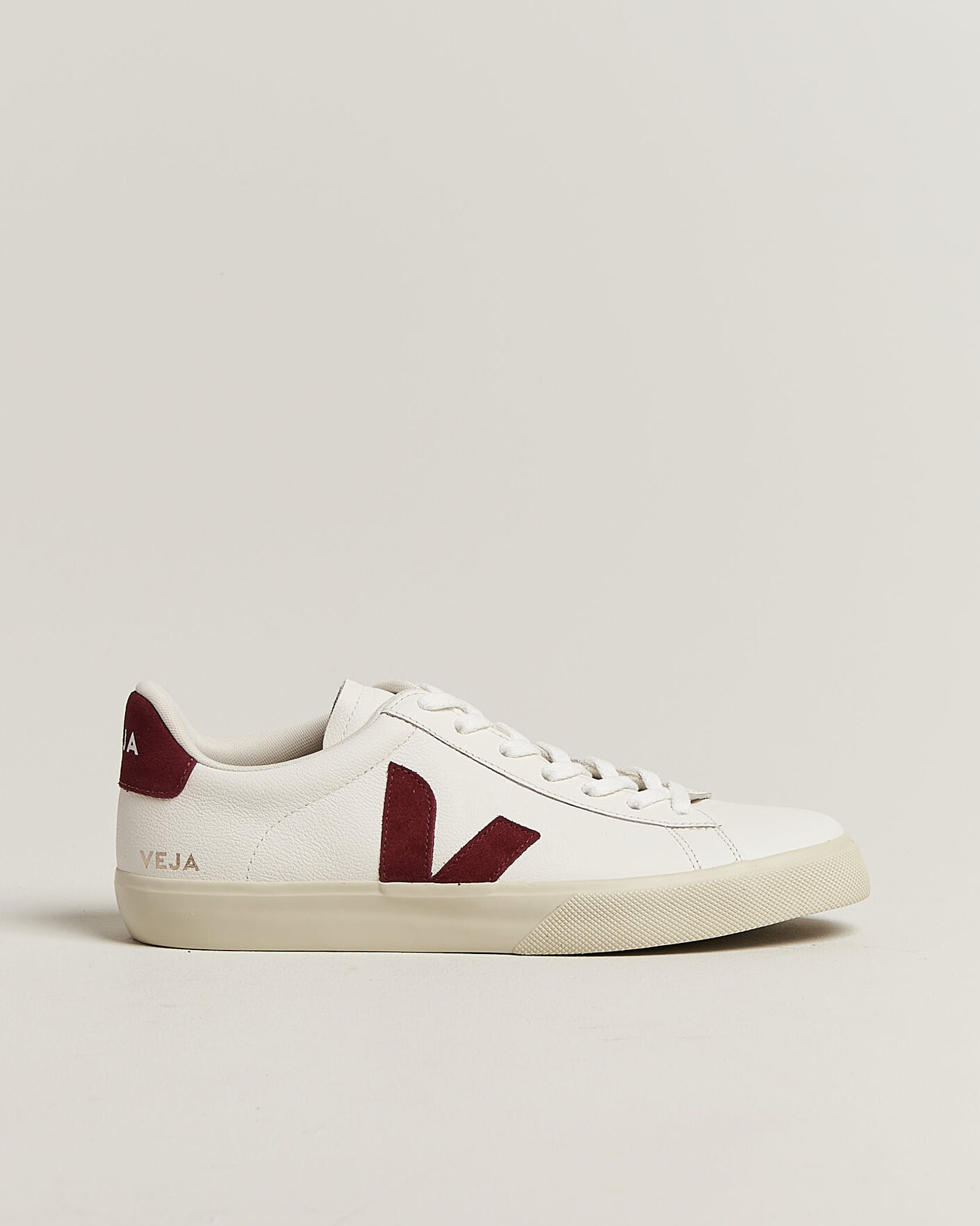 Herren | Sneaker | Veja | Campo Sneaker White/Grenat
