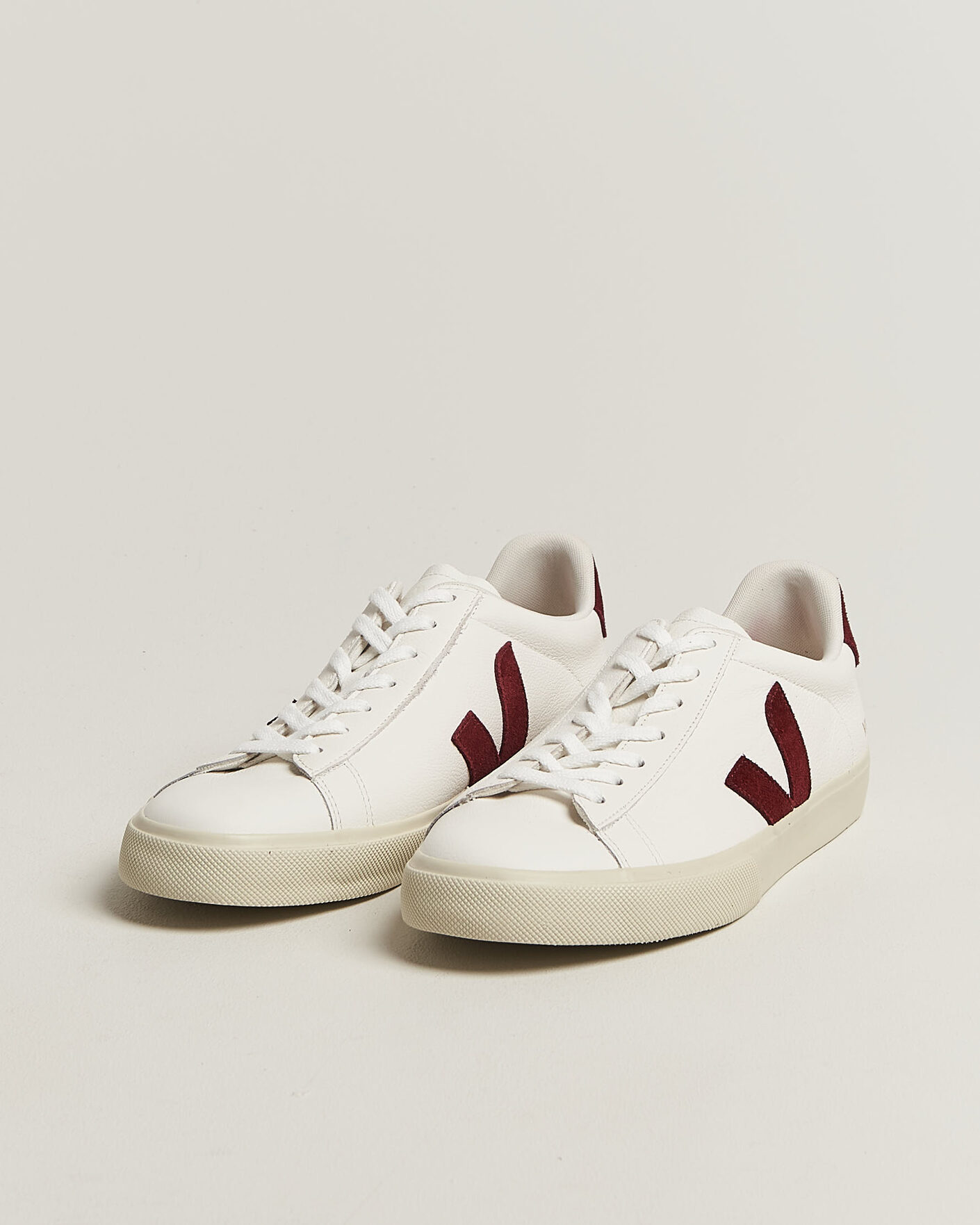 Herren | Sneaker | Veja | Campo Sneaker White/Grenat