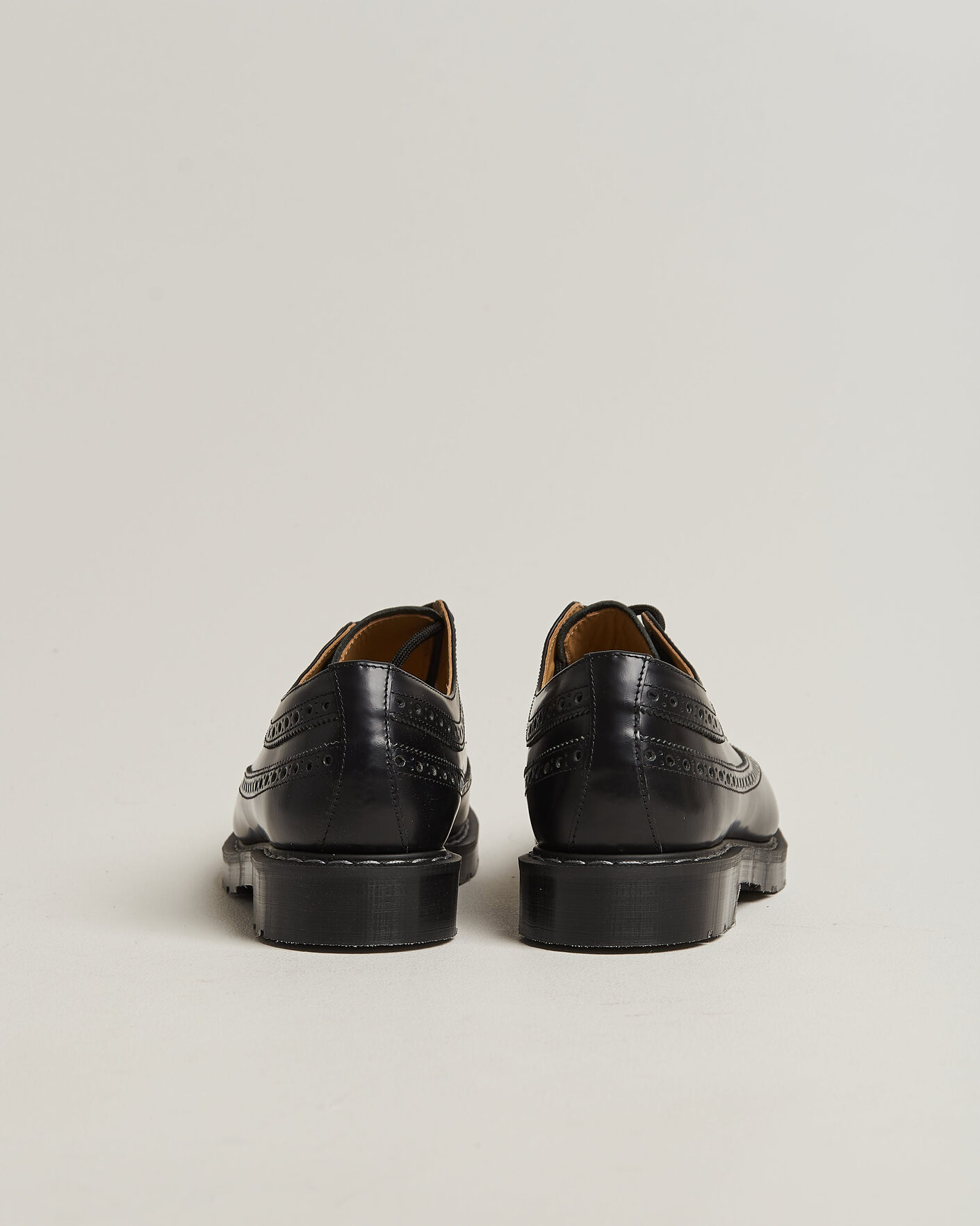 Herren | Brogue | Solovair | American Brogue Shoe Black Shine